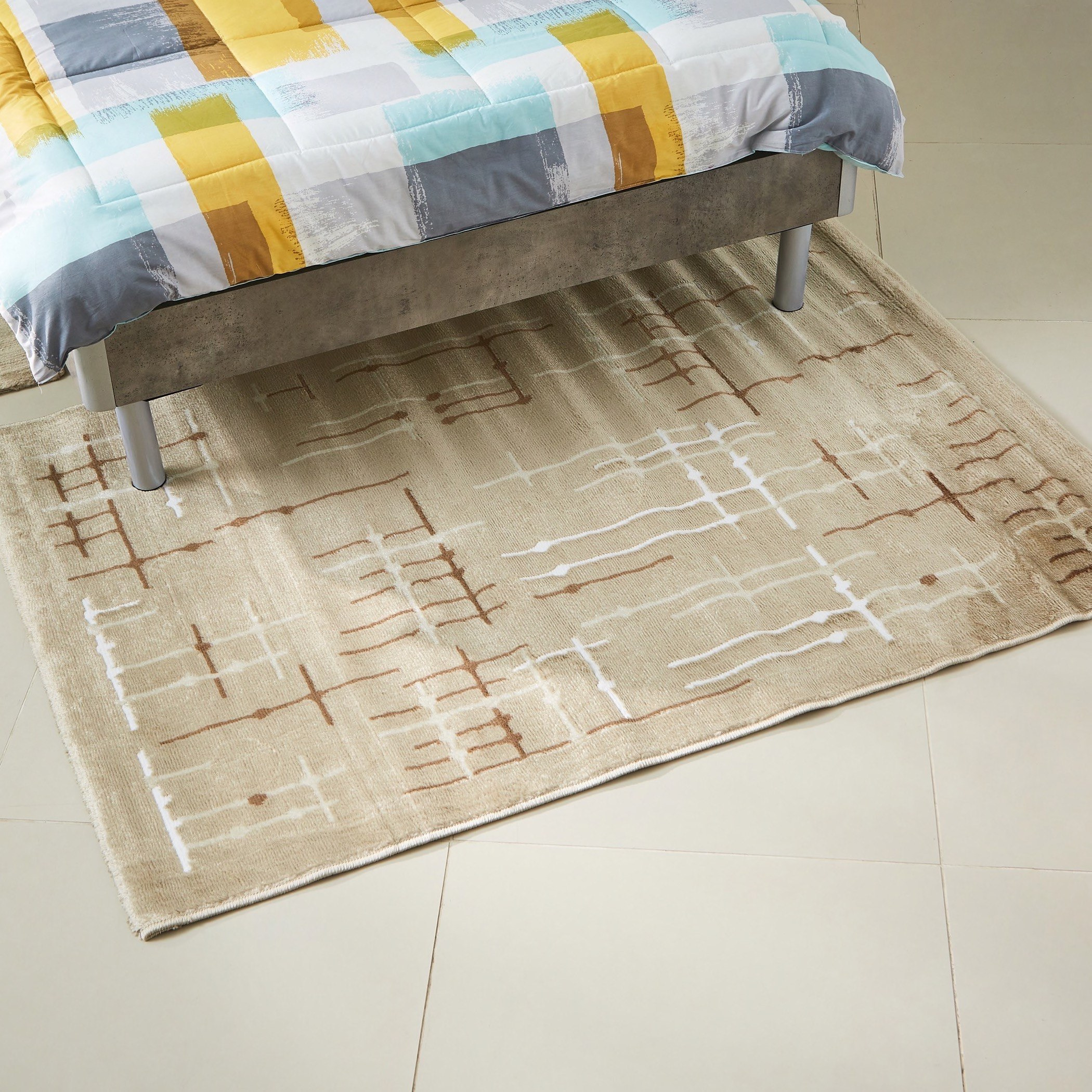 سجادة أثينا من مشاعل - 110x160 سم-hbxdecorandfurnishings-floorcoverings-rugs-image-1