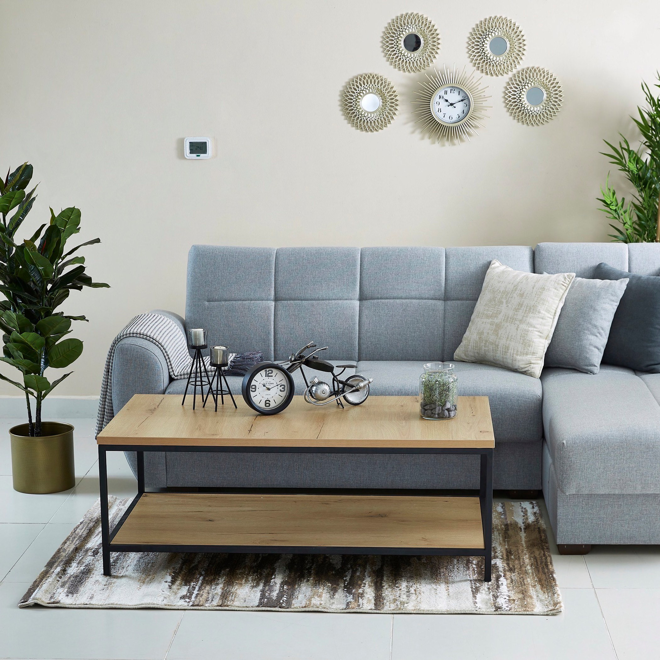 سجادة بنمط ممزق من مشاعل بلير - 110x160 سم-hbxdecorandfurnishings-floorcoverings-rugs-image-4