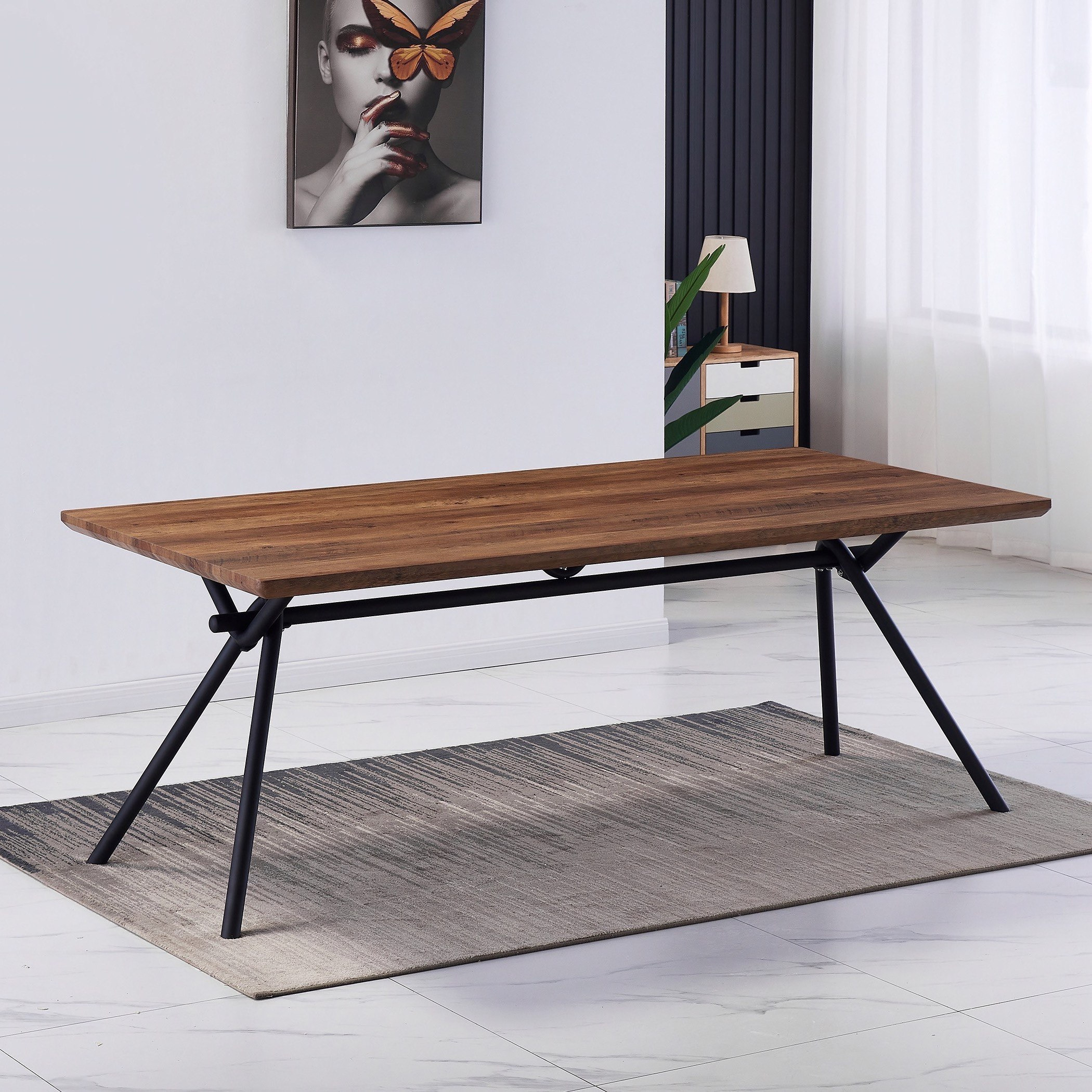 طقم سفرة بـ8 مقاعد من بريندا-hbxfurniture-diningtablesandsets-diningsets-eightseater-image-3