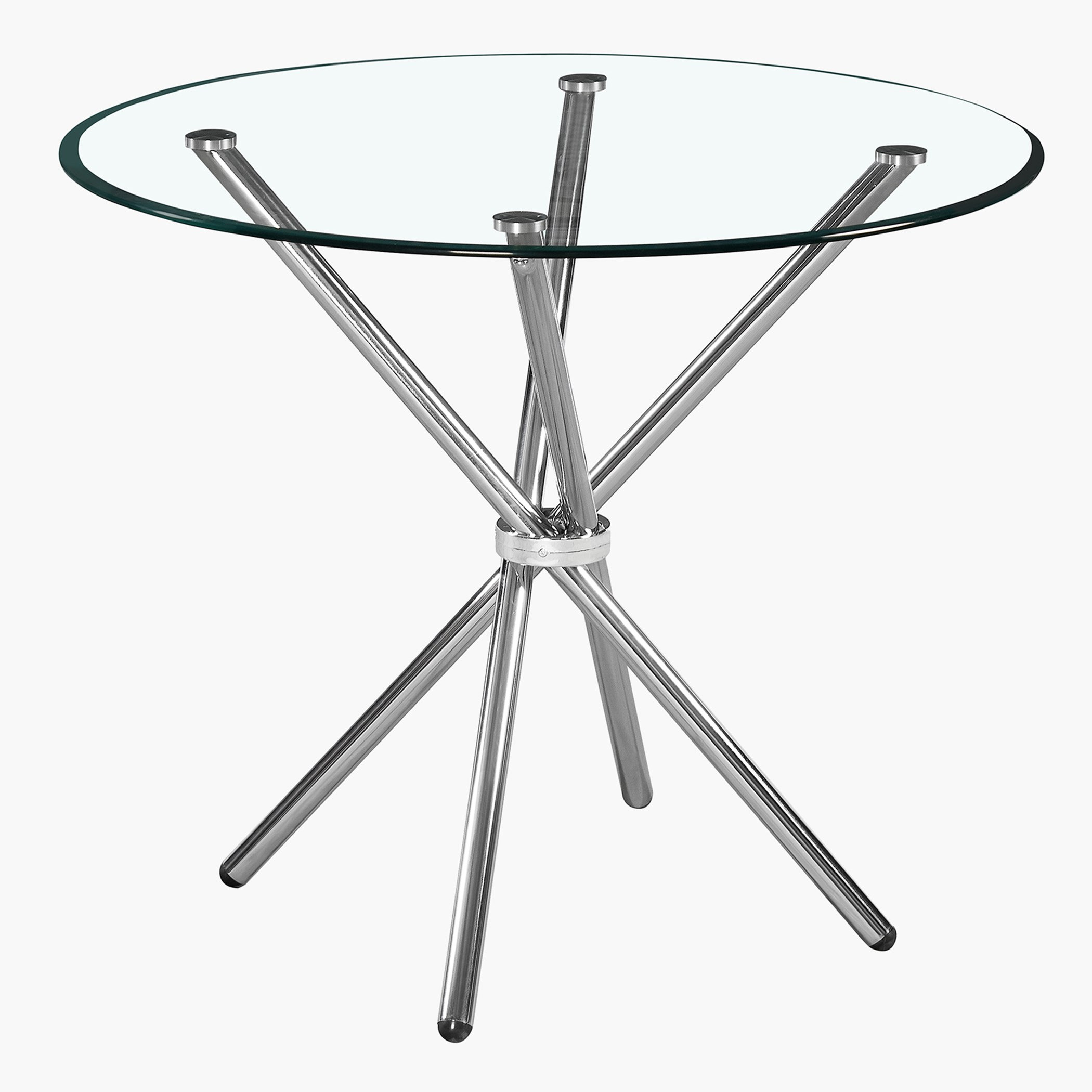 طاولة سفرة مستديرة 4 مقاعد من زو-hbxfurniture-diningtablesandsets-diningtables-fourseater-image-3