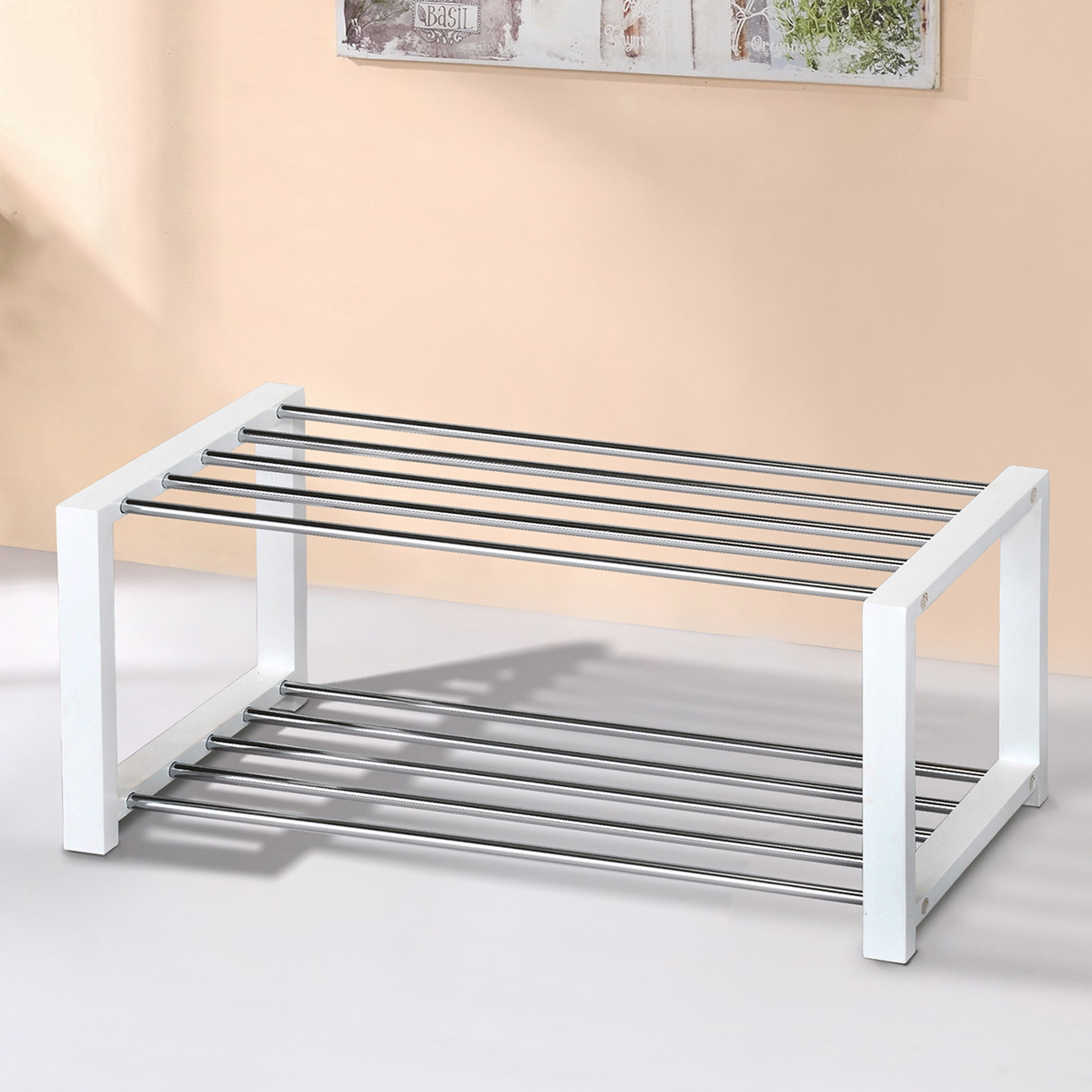 Alma 2-Tier Shoerack for up to 6 Pairs-hbxbedroom-shoecabinetsandracks-image-1
