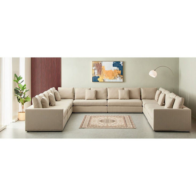 Giovanni Luxurious 2-Seater Fabric Right Arm Corner Sofa-Modular Sofas-image-10