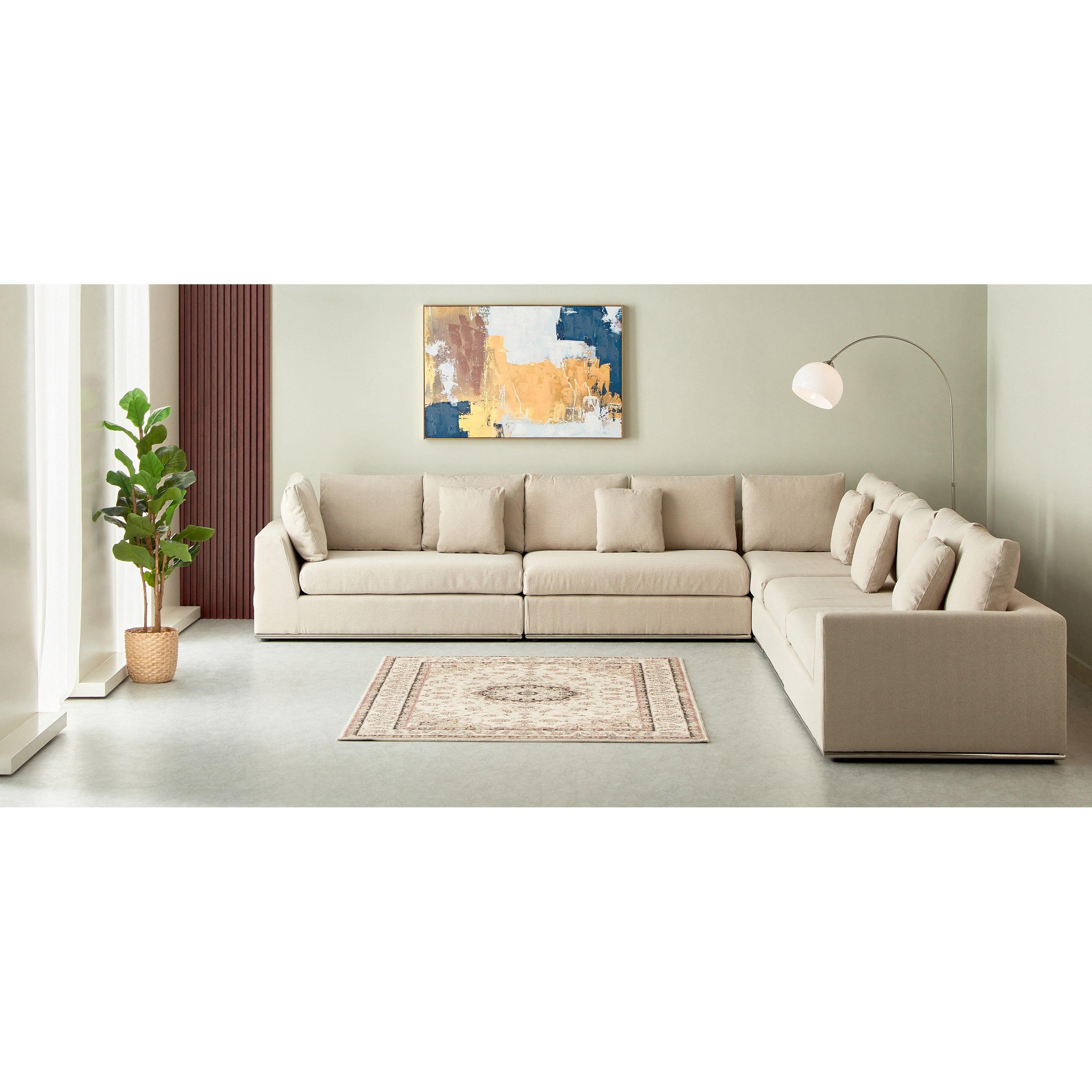 Giovanni Luxurious 2-Seater Fabric Right Arm Corner Sofa-hbxfurniture-livingroom-sofasandsofasets-image-13