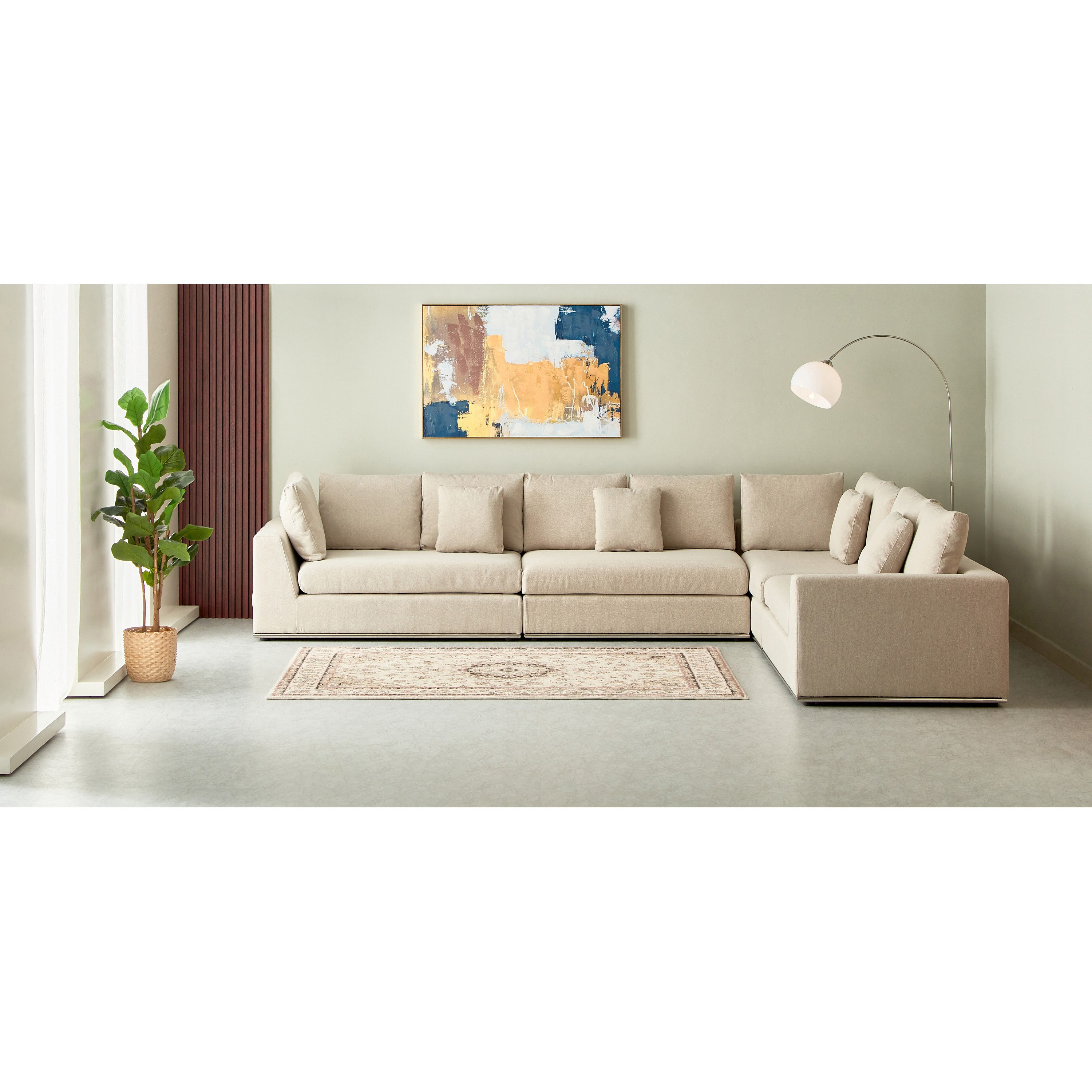 Giovanni Luxurious 2-Seater Fabric Right Arm Corner Sofa-hbxfurniture-livingroom-sofasandsofasets-image-14