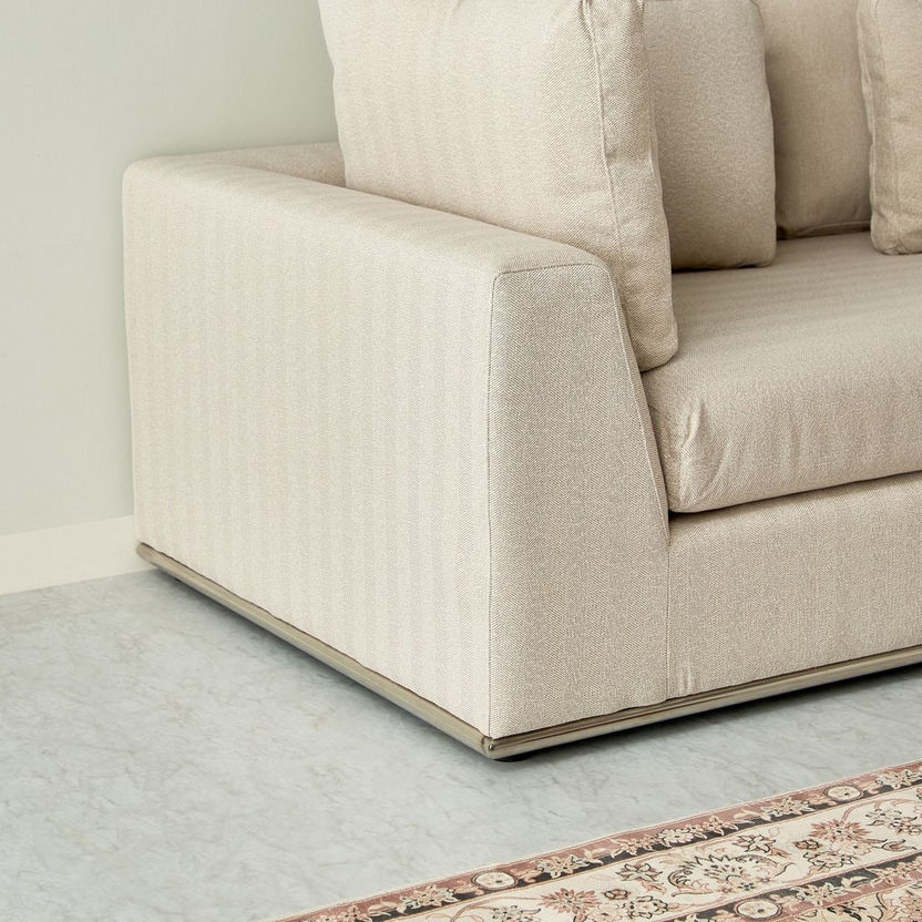Giovanni Luxurious 2-Seater Fabric Right Arm Corner Sofa-Modular Sofas-image-3