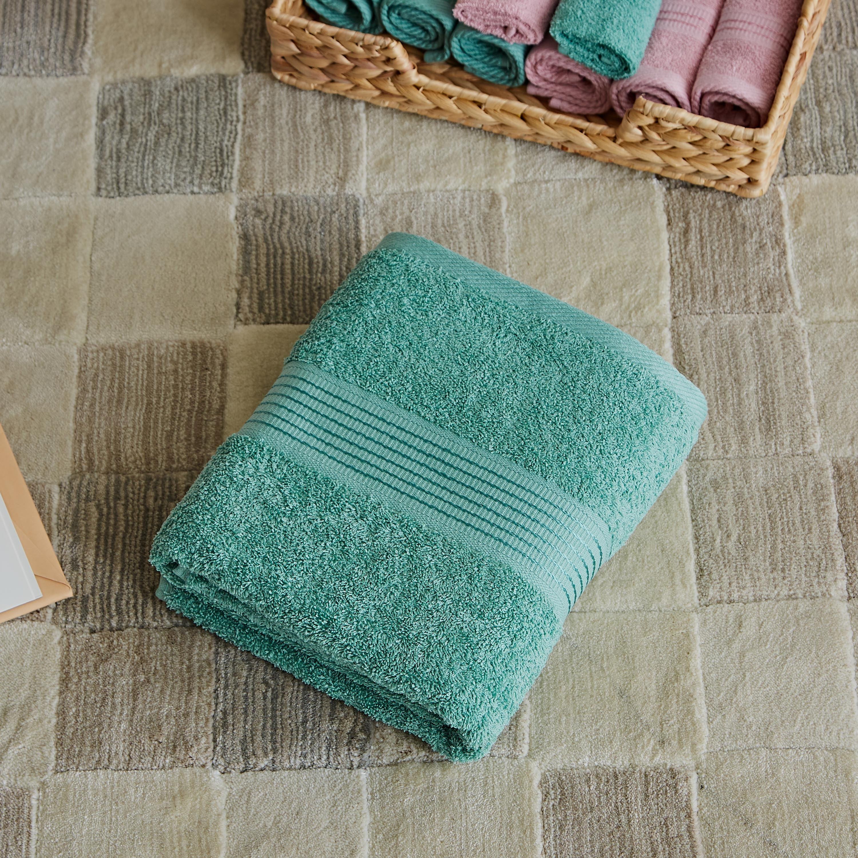 منشفة حمام كبيرة من إسينشيال - 90x150 سم-hbxbathroom-bathroomtextiles-image-1