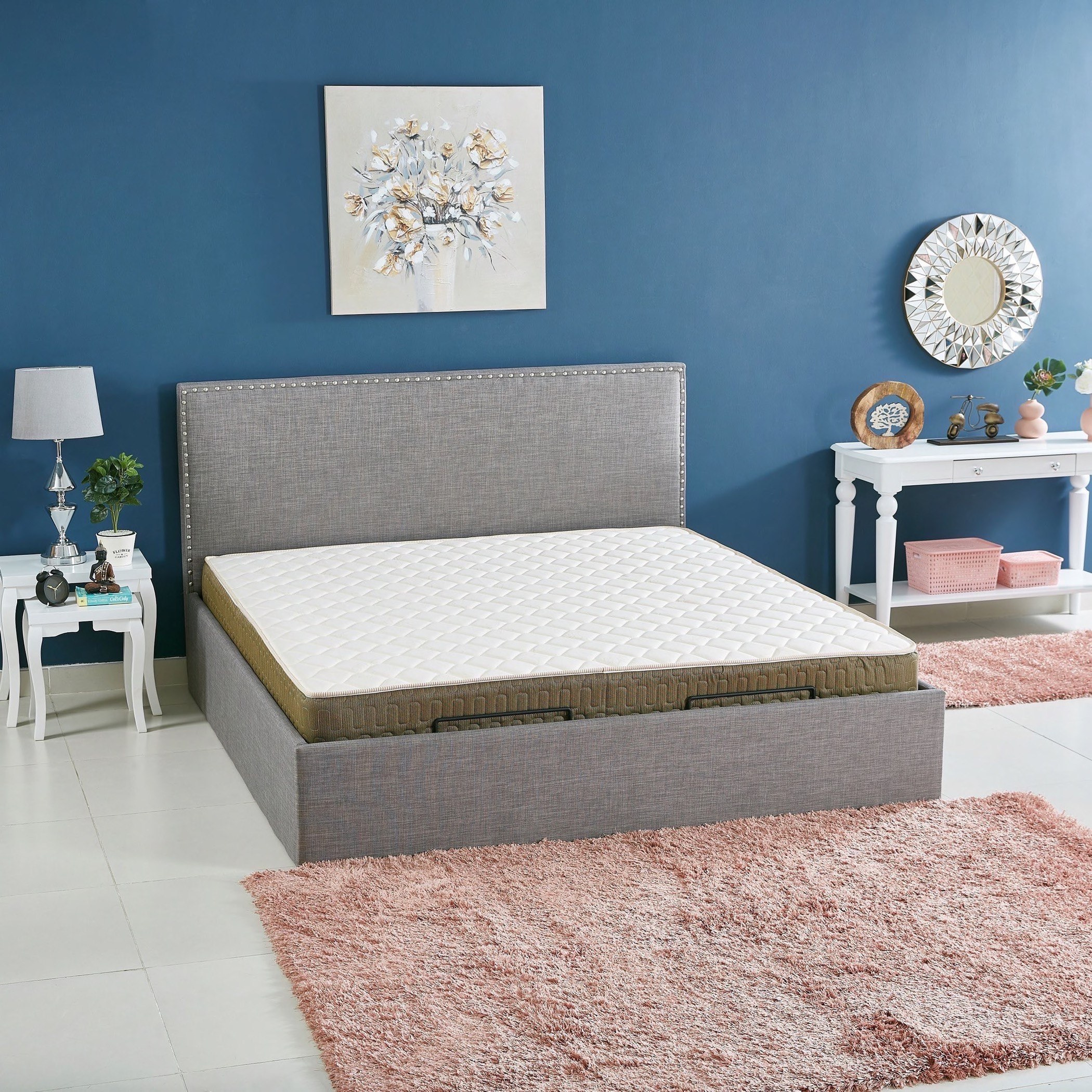مرتبة كينج بنوابض بونيل من آي آثينا - 200x180 سم-hbxfurniture-mattresses-king-image-6