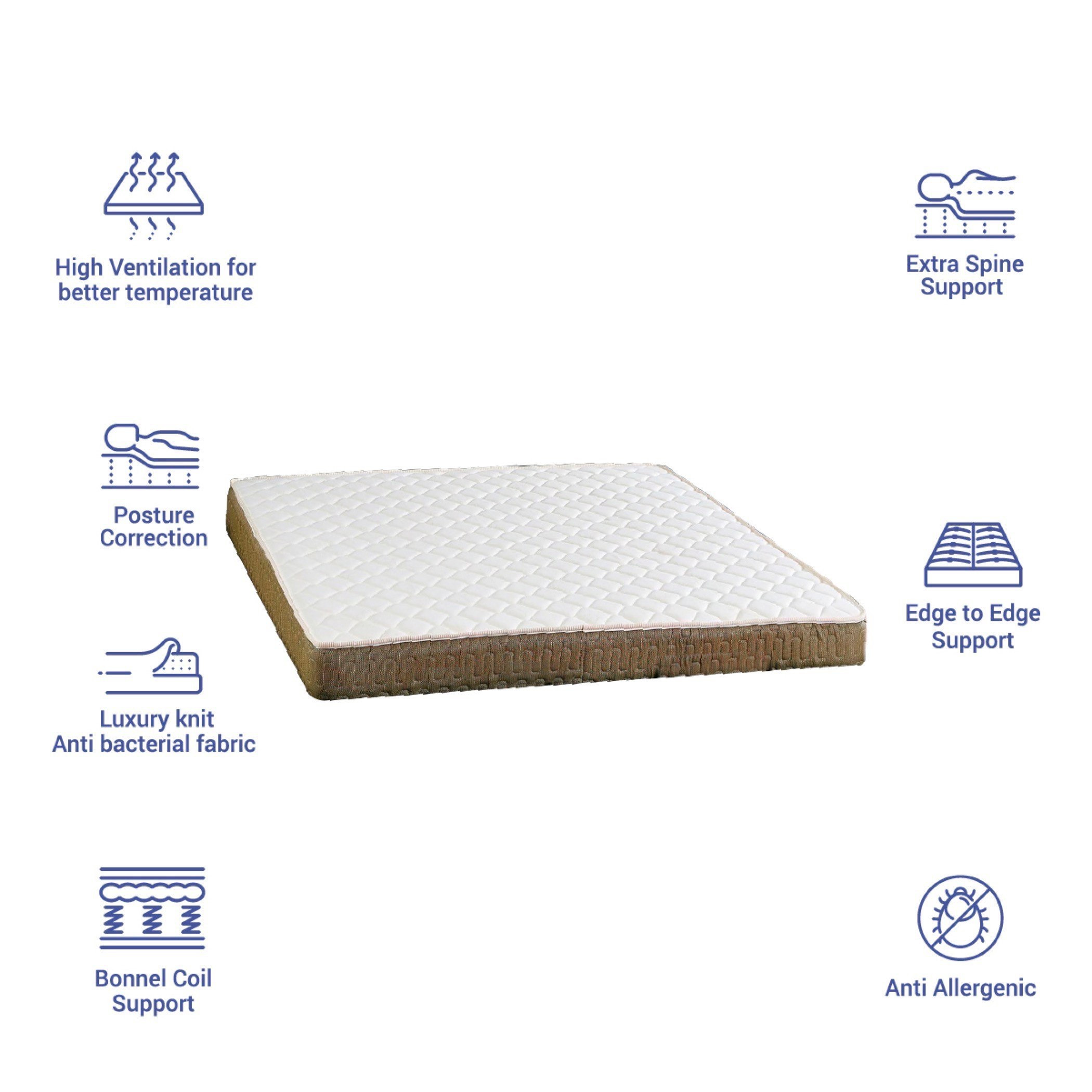 مرتبة كينج بنوابض بونيل من آي آثينا - 200x180 سم-hbxfurniture-mattresses-king-image-8