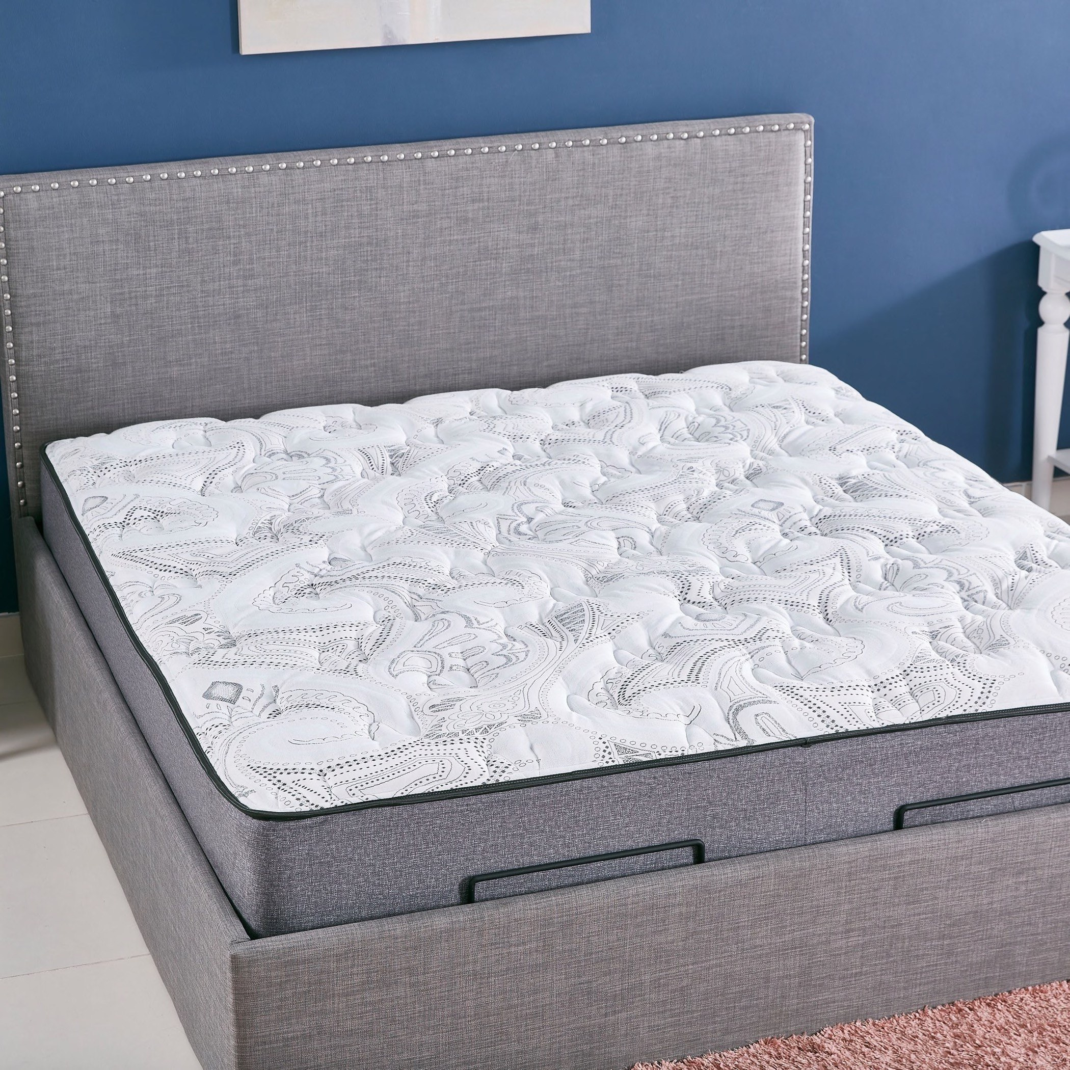 مرتبة كينج بنوابض جيبية مع إسفنج مطّاطي من ريجنت  - 180x200x28 سم-hbxfurniture-mattresses-king-image-2