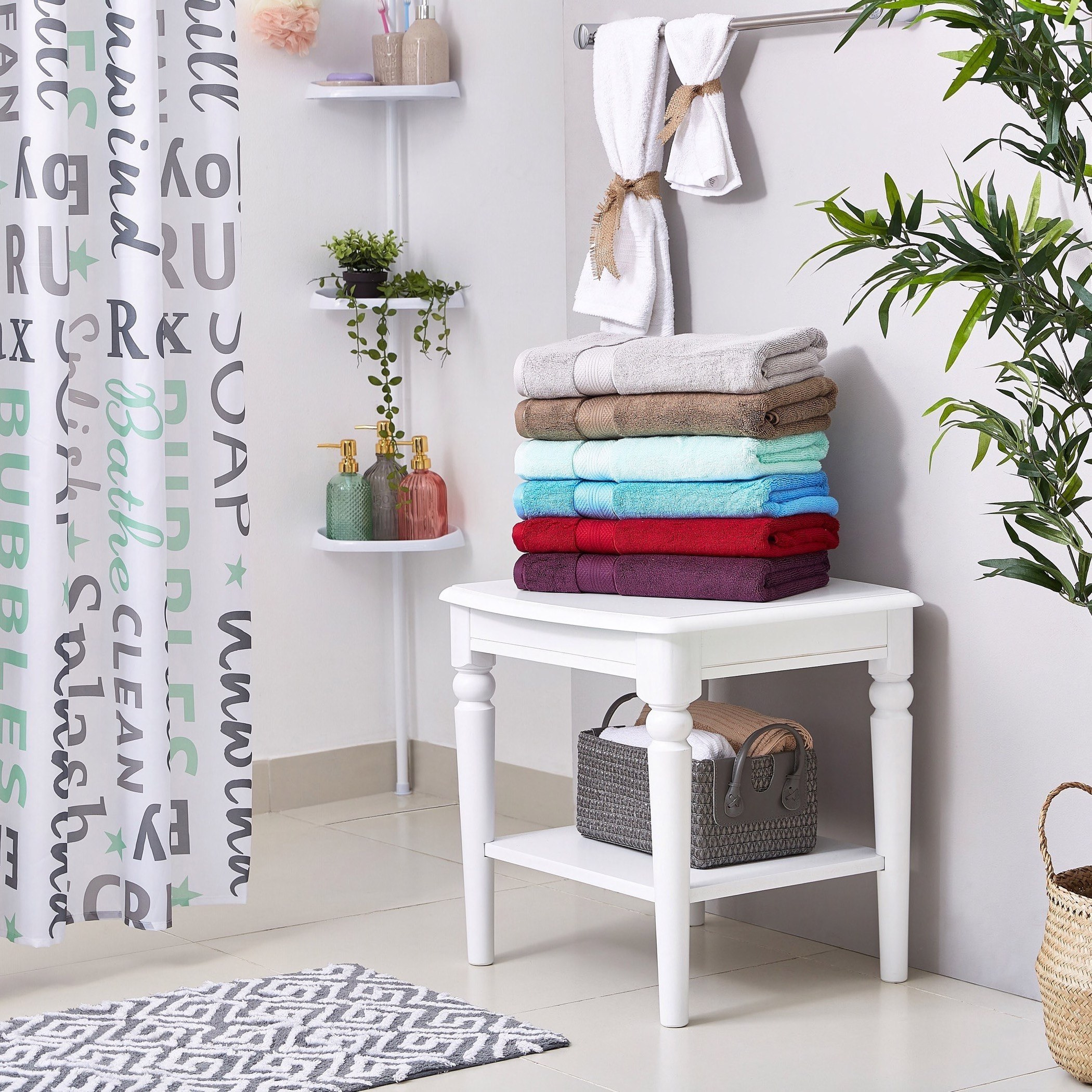 منشفة قطن من ديوك - 70x140 سم-hbxbathroom-bathroomtextiles-image-4