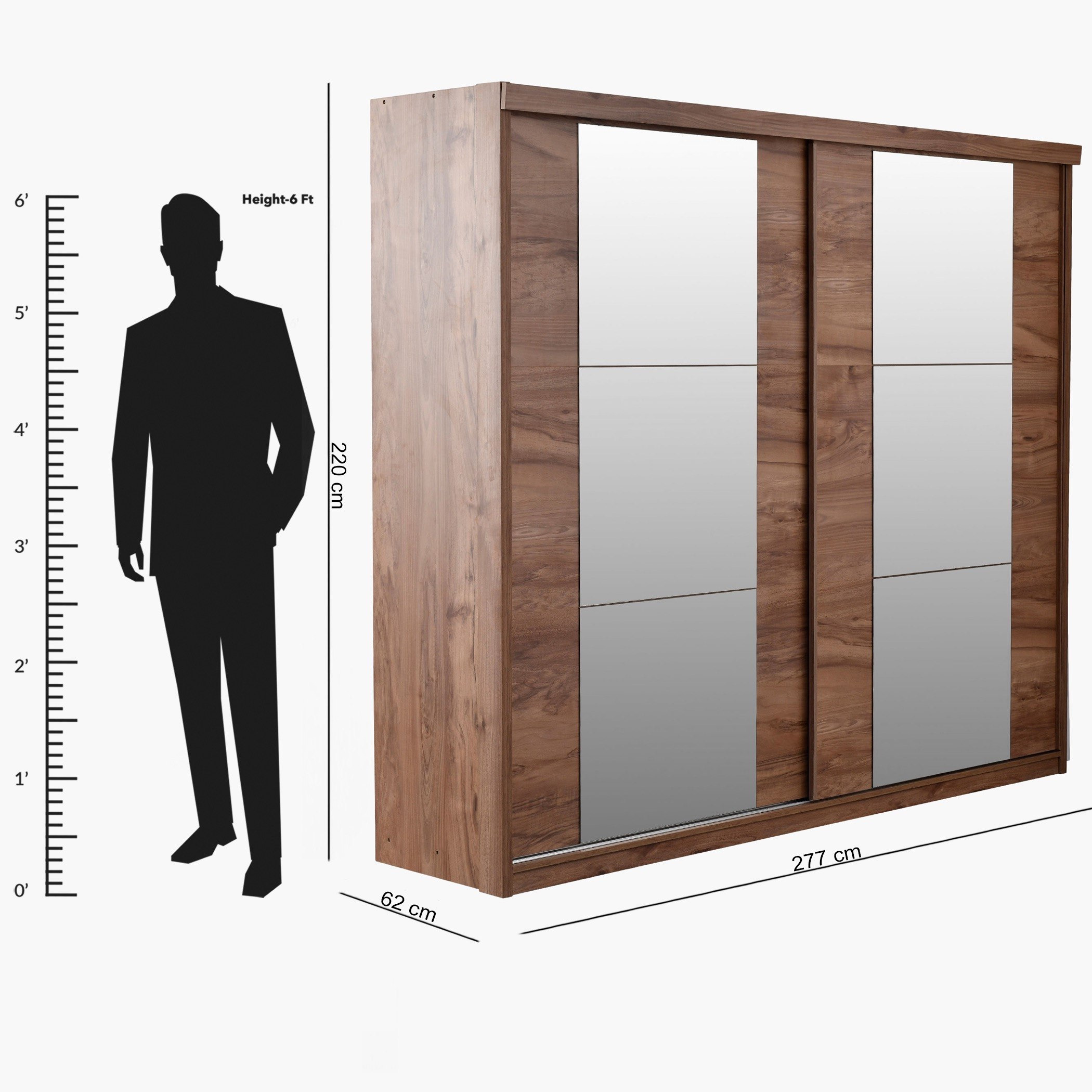 خزانة ملابس بباب انزلاقي مع مرآة من هاريس-hbxfurniture-wardrobes-image-7