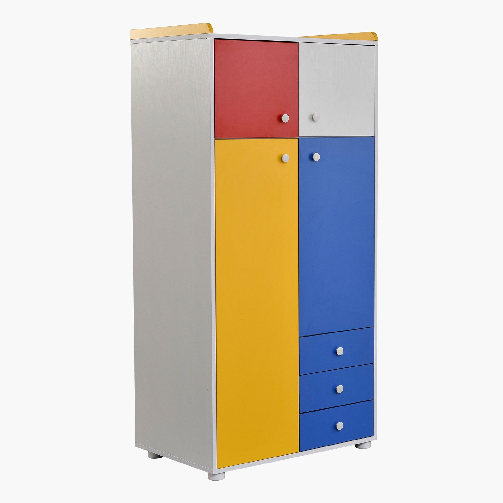 خزانة ملابس ببابين و 3 أدراج من هابي-hbxfurniture-wardrobes-image-3
