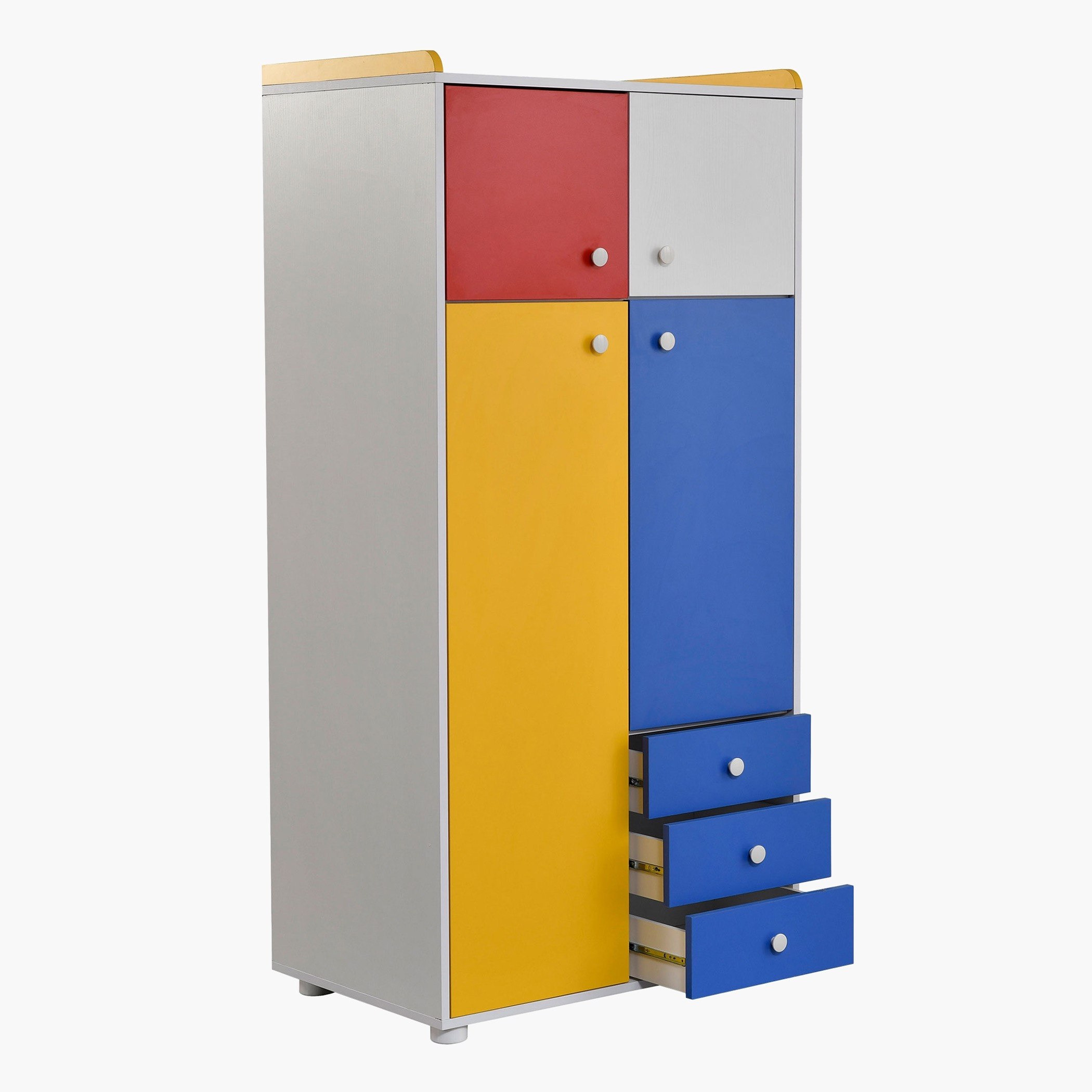 خزانة ملابس ببابين و 3 أدراج من هابي-hbxfurniture-wardrobes-image-4