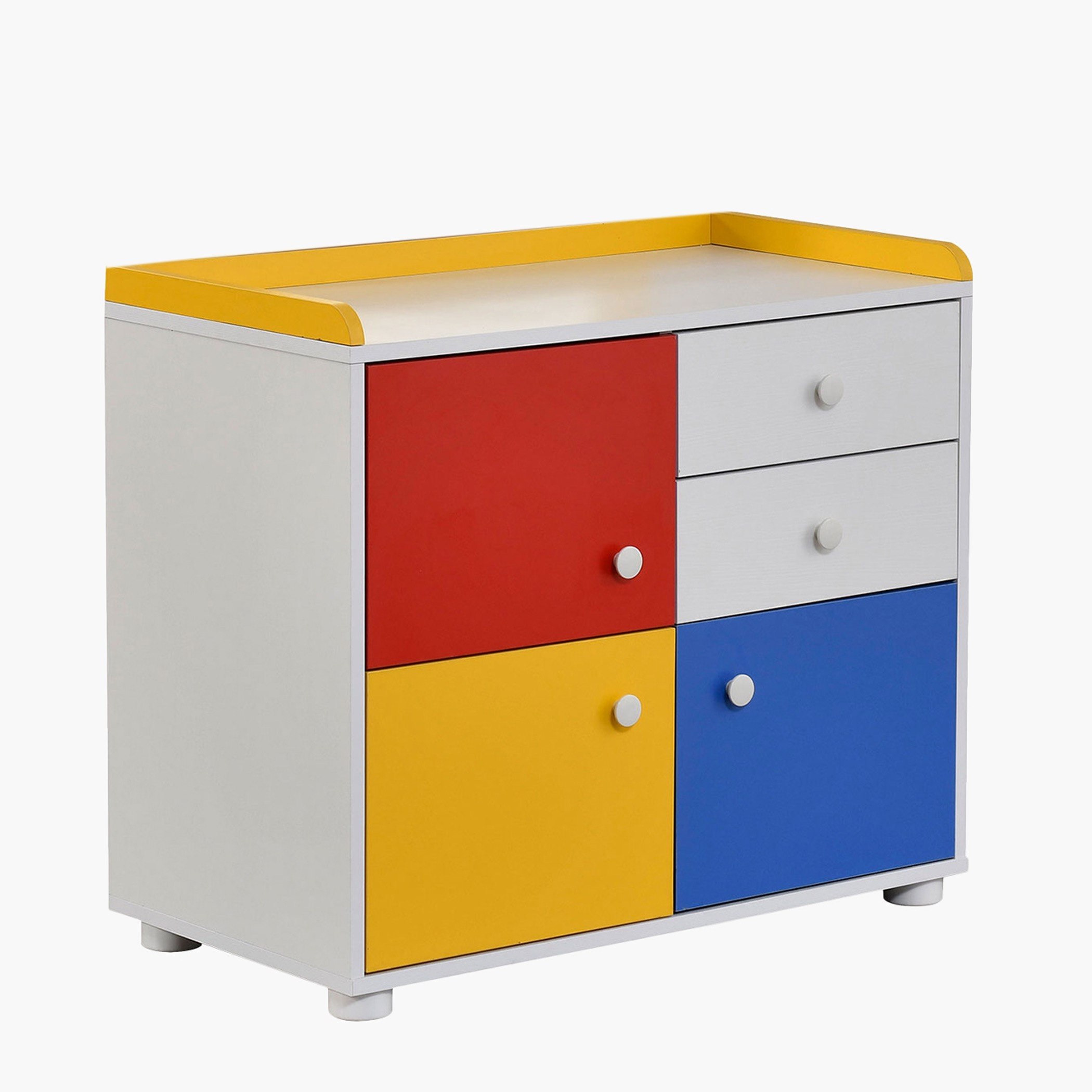 طاولة تزيين بـ3 أبواب ودرجين دون مرآة من هابي-hbxfurniture-kidsroom-kidsdressersandmirrors-image-3