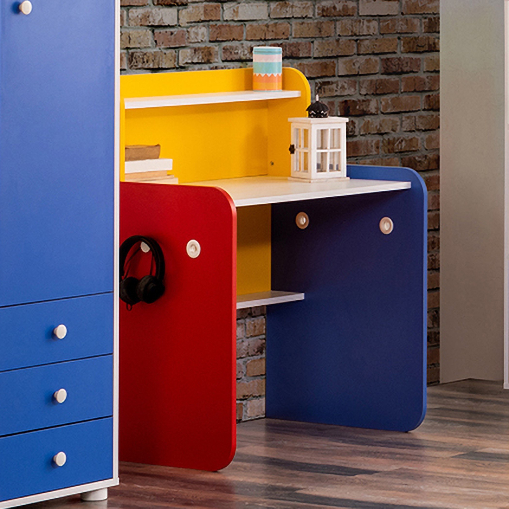 مكتب دراسة بخزانة من هابي-hbxfurniture-office-desks-image-1