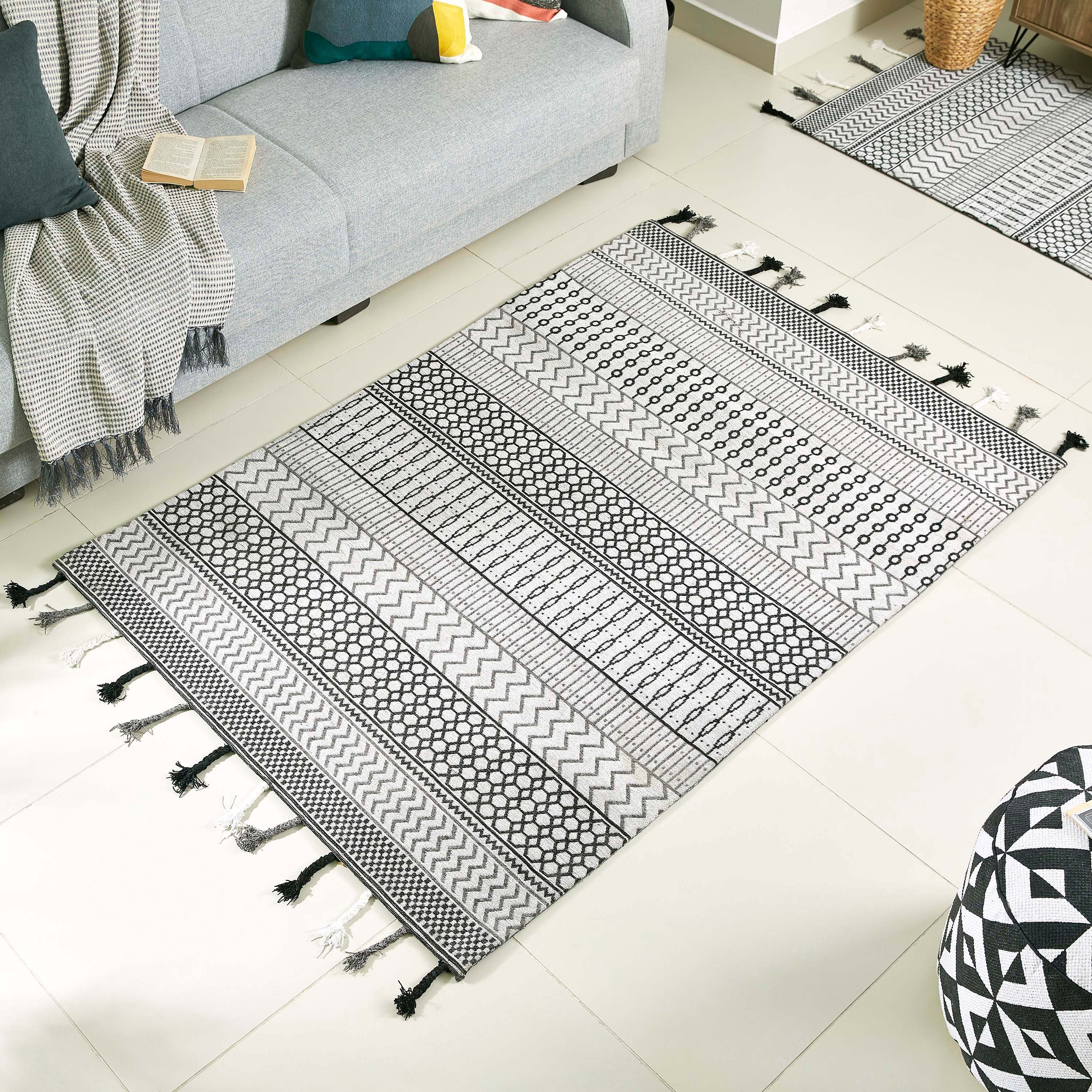 سجادة منسوجة جاكار من نورديك - 120x170 سم-hbxdecorandfurnishings-floorcoverings-rugs-image-1