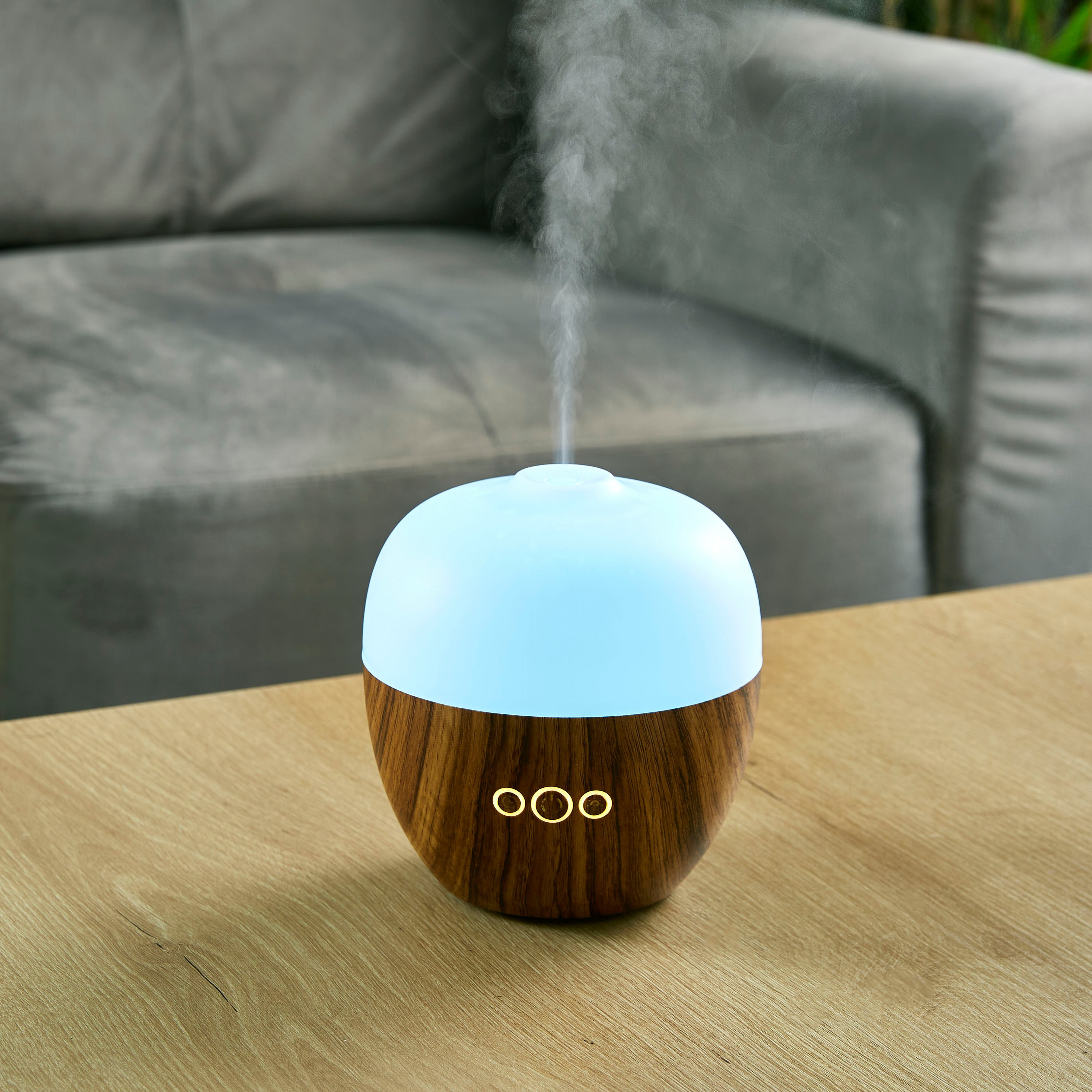 موزّع عطور ألتراصونيك بقاعدة خشبية من جيزيل - 300 مل-hbxbedroom-homefragrance-diffusers-image-1