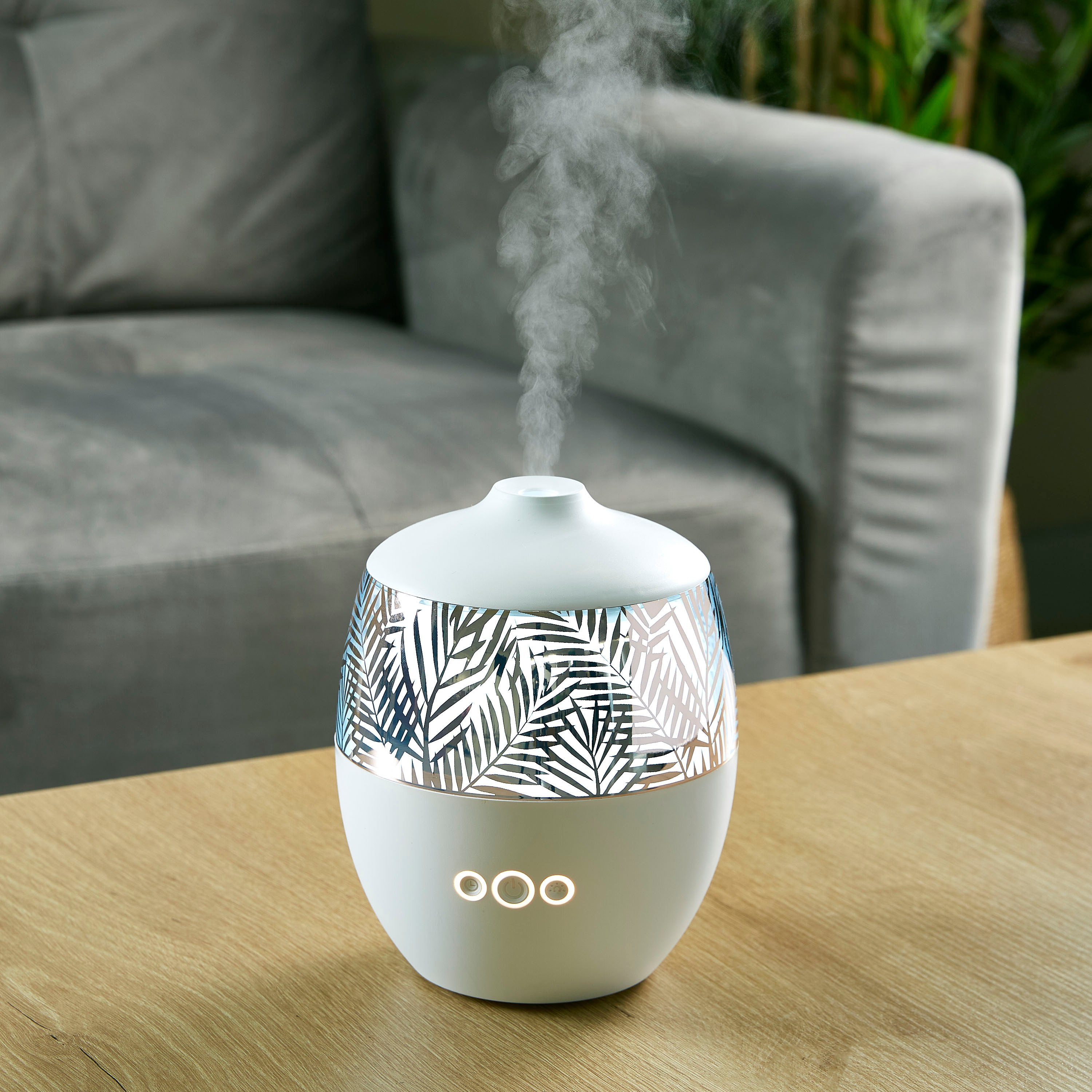 موزع عطور بالموجات فوق الصوتية بتصميم أوراق شجر من جيزيل - 300 مل-PROMO_HB_AE_B1G1_250925-image-1