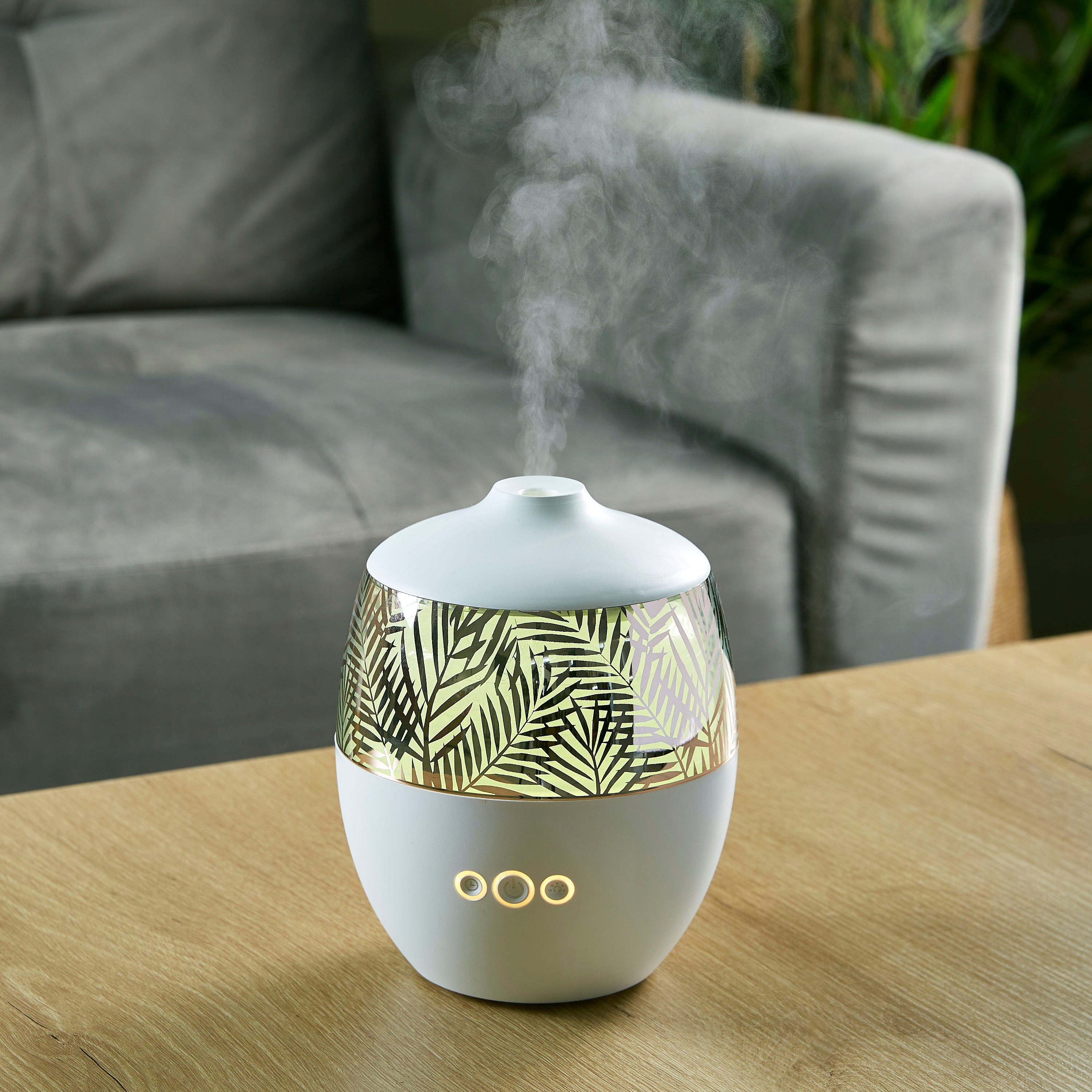 موزع عطور بالموجات فوق الصوتية بتصميم أوراق شجر من جيزيل - 300 مل-PROMO_HB_AE_B1G1_250925-image-4