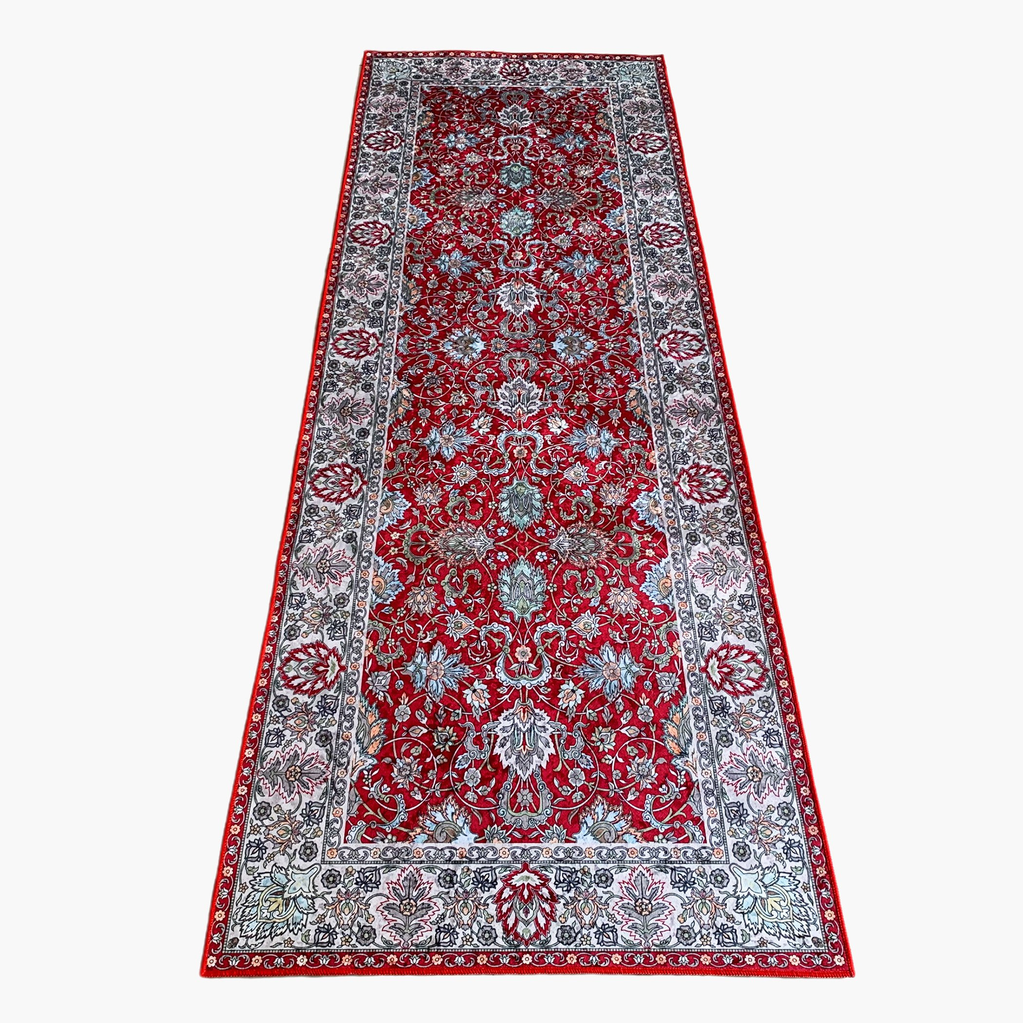 مفرش سجّادة بطبعات بوليستر من آهورا - 80x230 سم-hbxdecorandfurnishings-floorcoverings-rugs-image-2