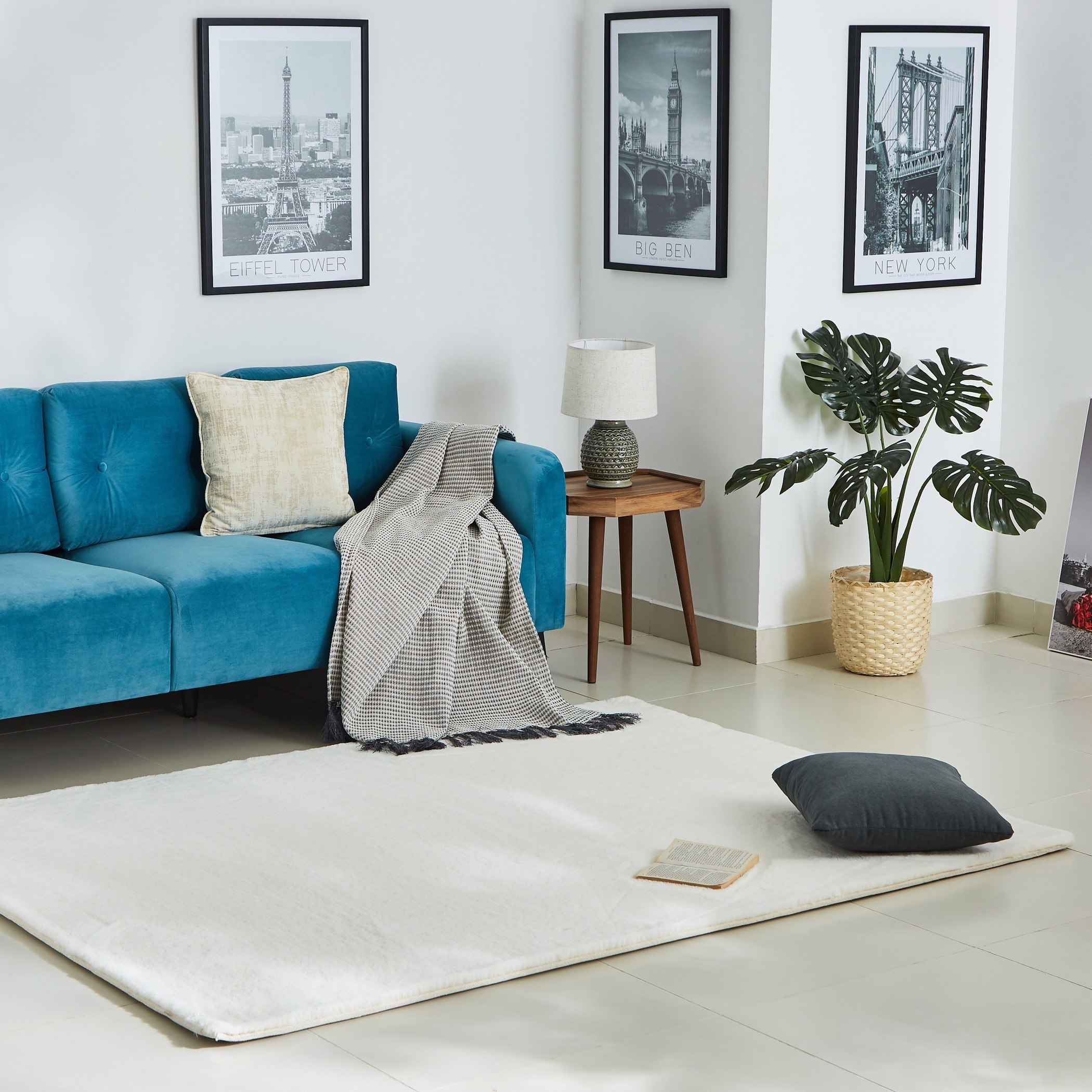 سجادة فرو أرنب من تازي - 150x200 سم-hbxdecorandfurnishings-floorcoverings-rugs-image-4