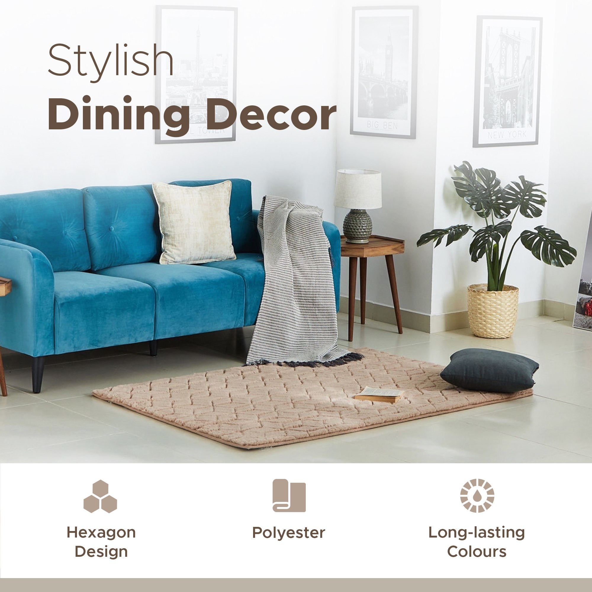 سجادة فرو أرنب مخيّطة بنمط هندسي من برلين - 110x160 سم-hbxdecorandfurnishings-floorcoverings-rugs-image-5