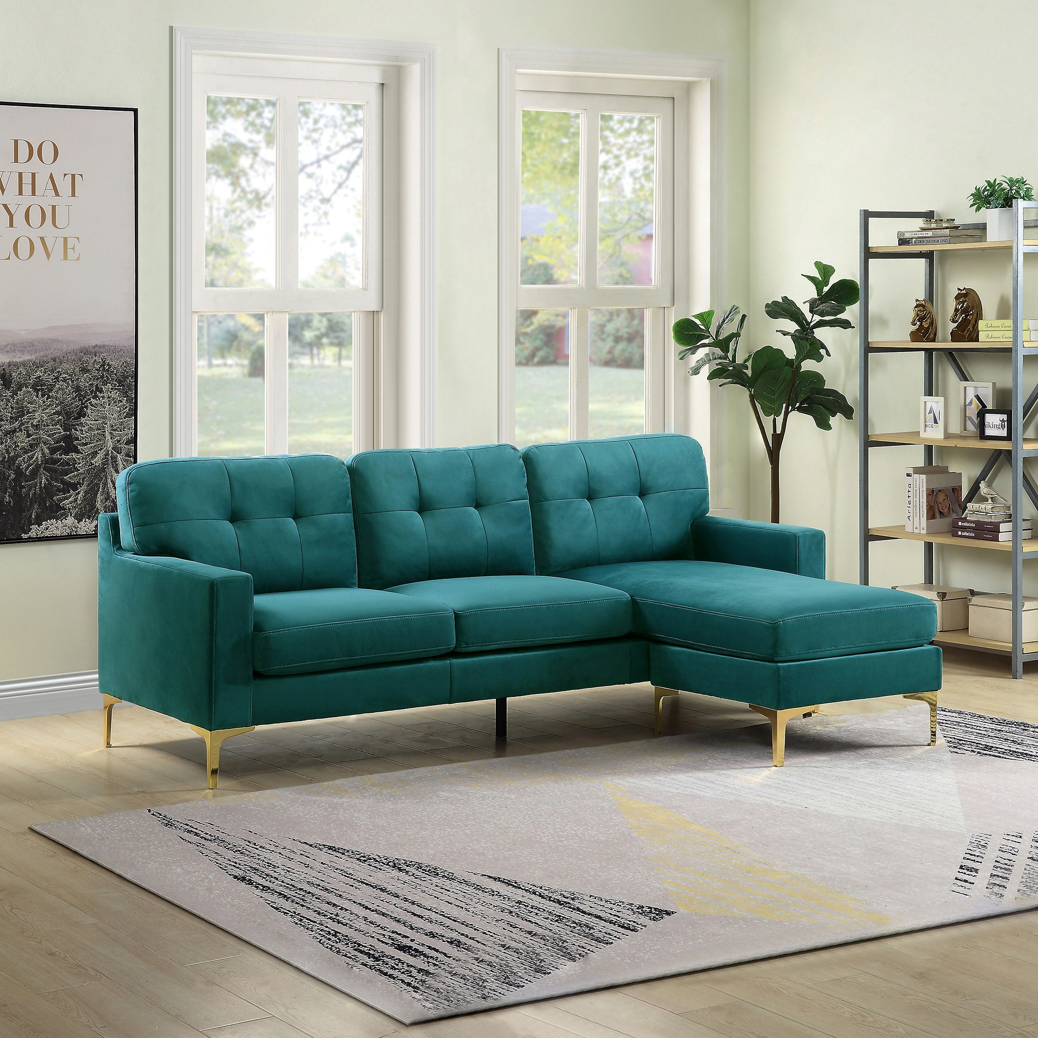 كنبة مخمليّة ركنيّة يسار يمين من سيلين-hbxlivingroom-sofasandarmchairs-sofas-image-1