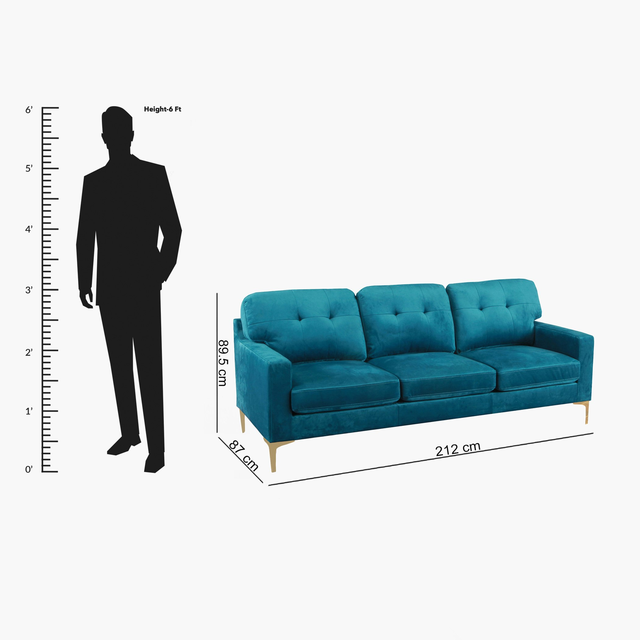 كنبة مخمليّة 3 مقاعد من سيلين-hbxlivingroom-sofasandarmchairs-sofas-image-7