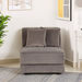 Regano Armless Chair with 2 Cushions-Sofas-thumbnailMobile-1