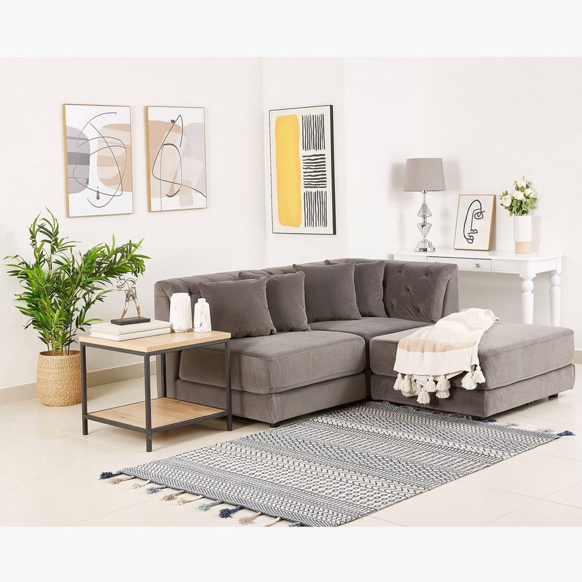 Regano Armless Chair with 2 Cushions-Sofas-image-4