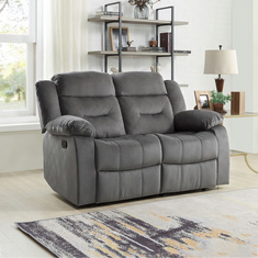 Keith 2-Seater Fabric Recliner Sofa
