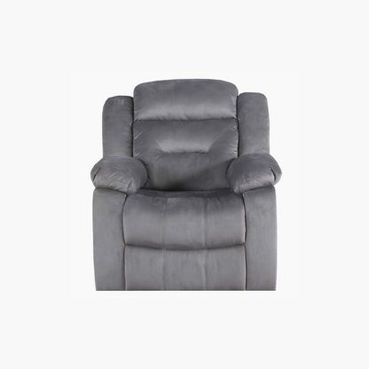 Keith 1-Seater Fabric Recliner Sofa-Armchairs-image-1