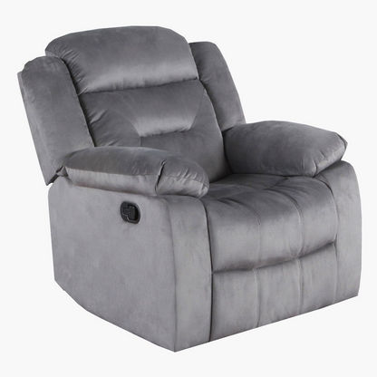 Keith 1-Seater Fabric Recliner Sofa-Armchairs-image-2
