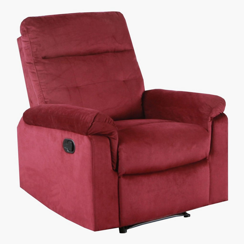 Gala 1-Seater Fabric Recliner-Recliner Sofas-image-2