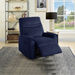 Davis 1-Seater Fabric Recliner-Armchairs-thumbnail-0