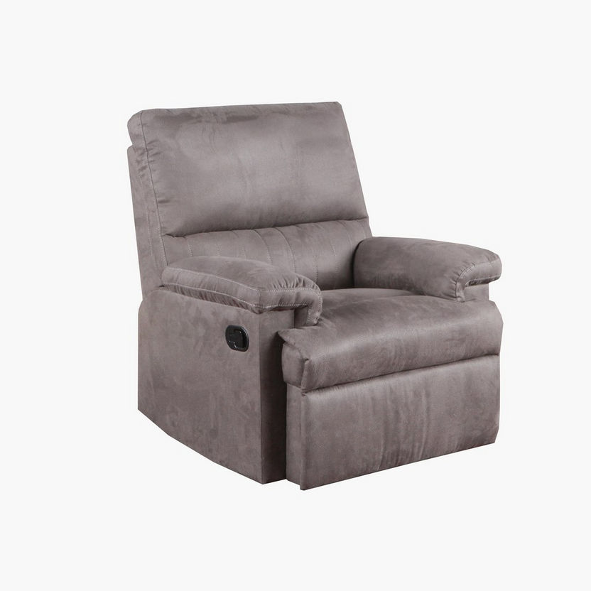 Willow 1-Seater Fabric Recliner-Recliner Sofas-image-2