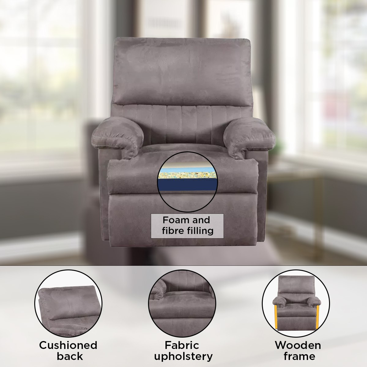 كنبة استرخاء قماشيّة مقعد واحد من ويلو-hbxfurniture-livingroom-sofasandsofasets-image-6
