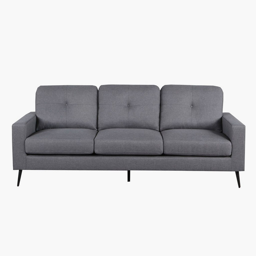 Finland 3-Seater Fabric Sofa-Sofas-image-1