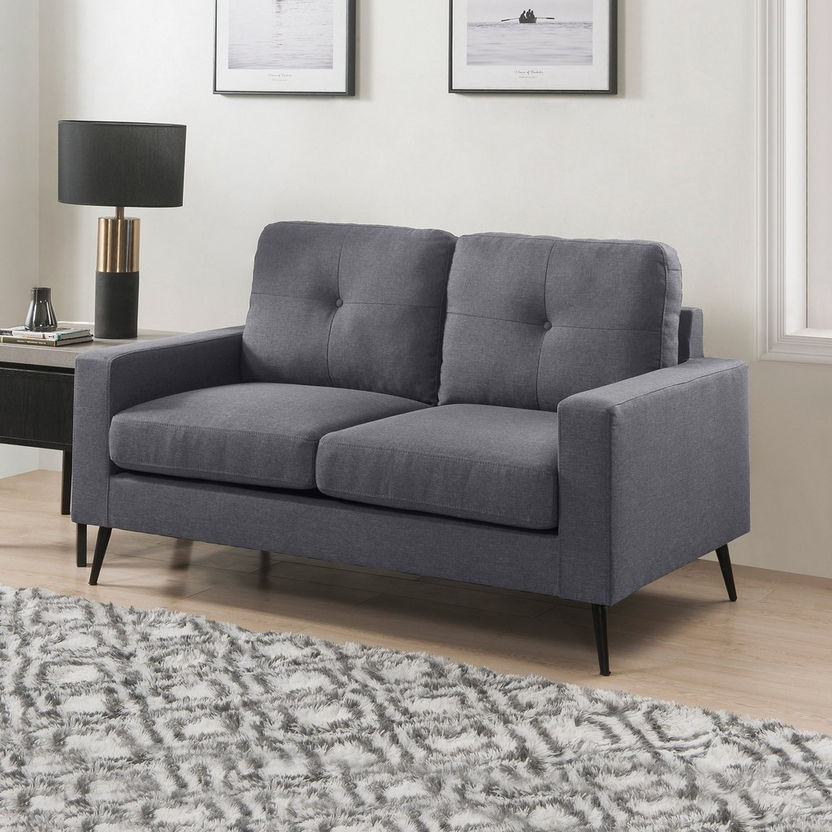 Finland 2-Seater Fabric Sofa-Sofas-image-0