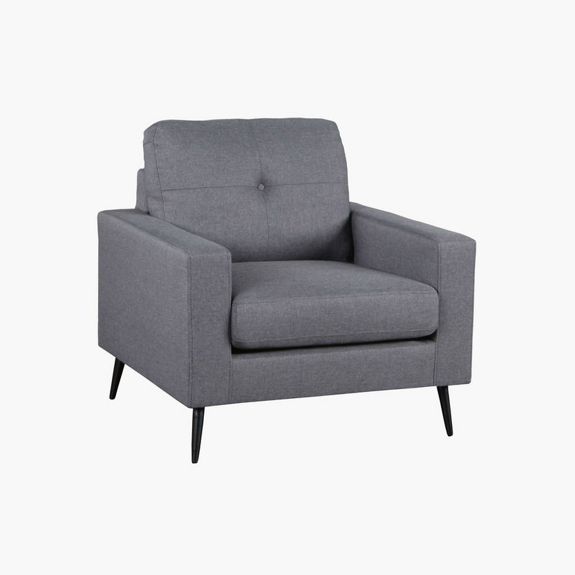 Finland 1-Seater Fabric Sofa-Armchairs-image-2