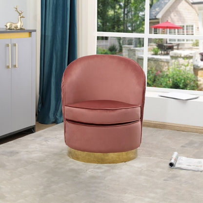Monett Velvet Accent Chair