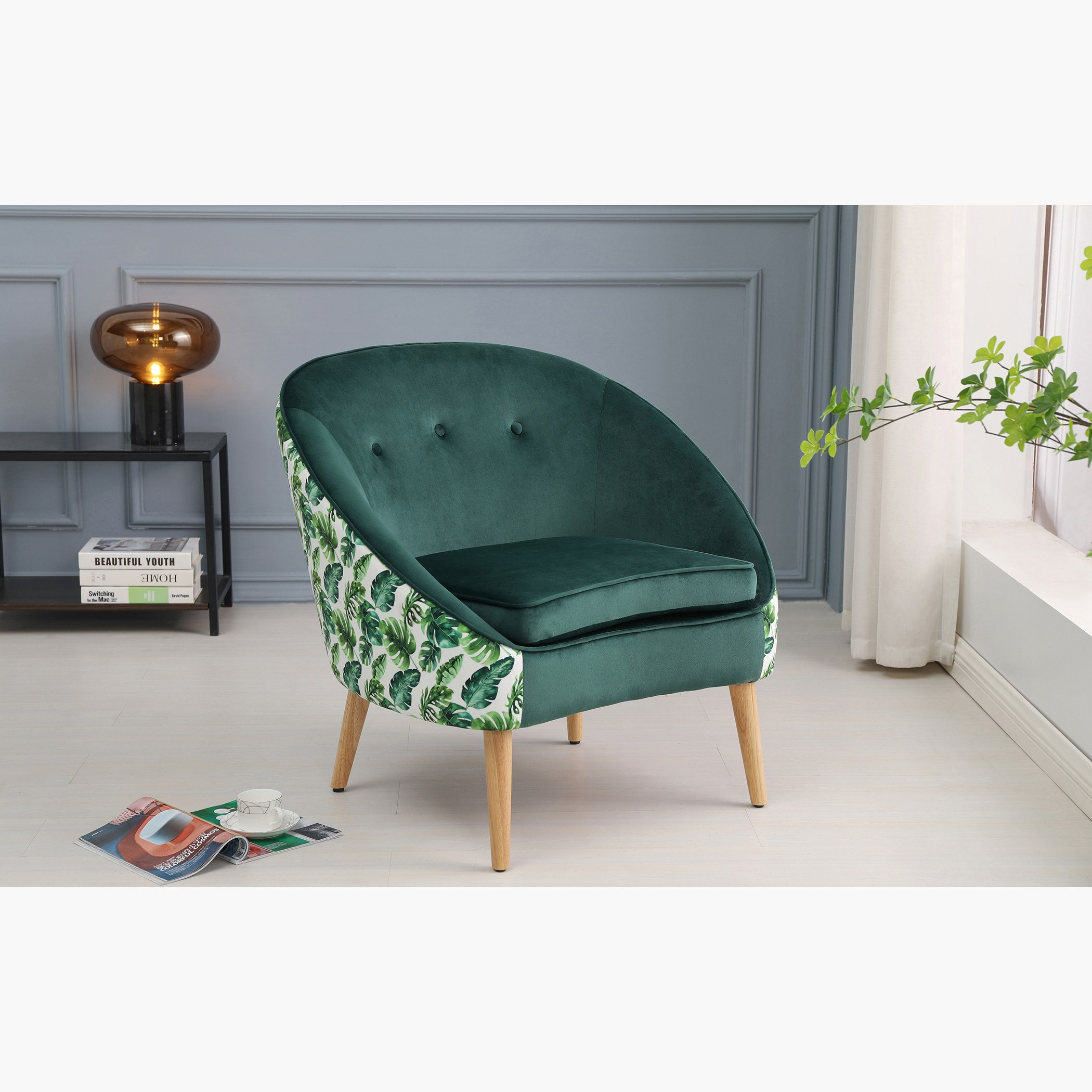 كرسي فردي مخملي من تروبيكانا-hbxlivingroom-sofasandarmchairs-easychairs-image-1