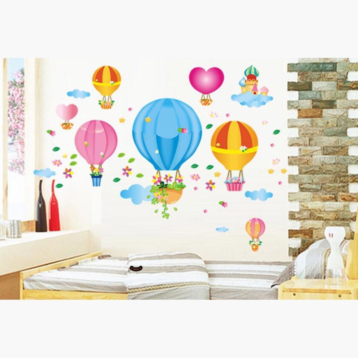 ملصقات قابلة لإعادة الاستخدام مرح البالونات من ريريتي - 45x60 سم-hbxhomeware-hbxkidsandyouth-image-1