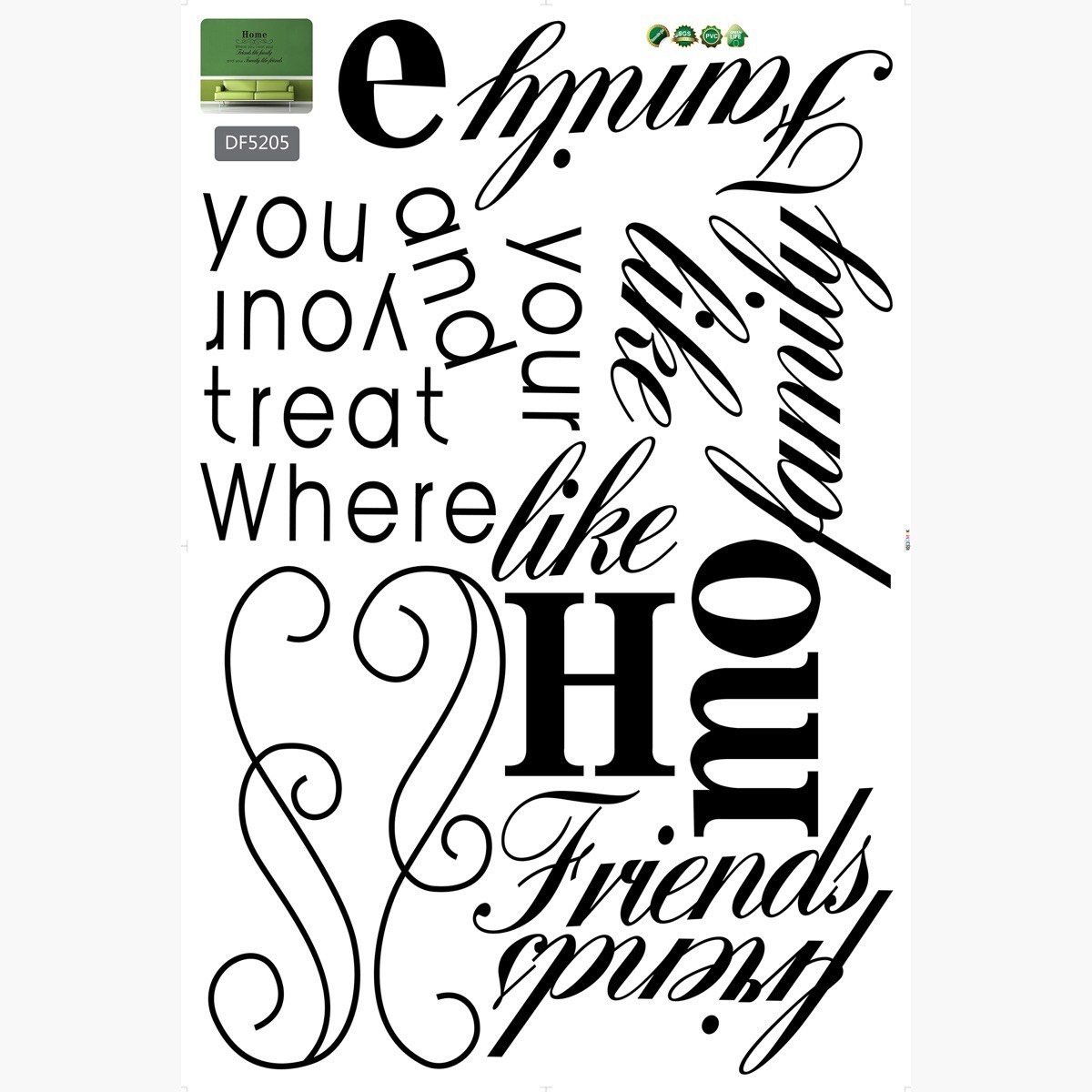 ملصقات شعارات عائلية قابلة لإعادة الاستخدام من ريريتي - 60x90 سم-hbxkidsandyouth-walldecor-wallstickers-image-2