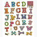 Rarity Alphabet Glow Reusable Stickers - 21x24 cm-Wall Stickers-thumbnailMobile-1