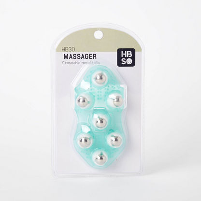 HBSO Massager with 7 Rotatable Metal Balls