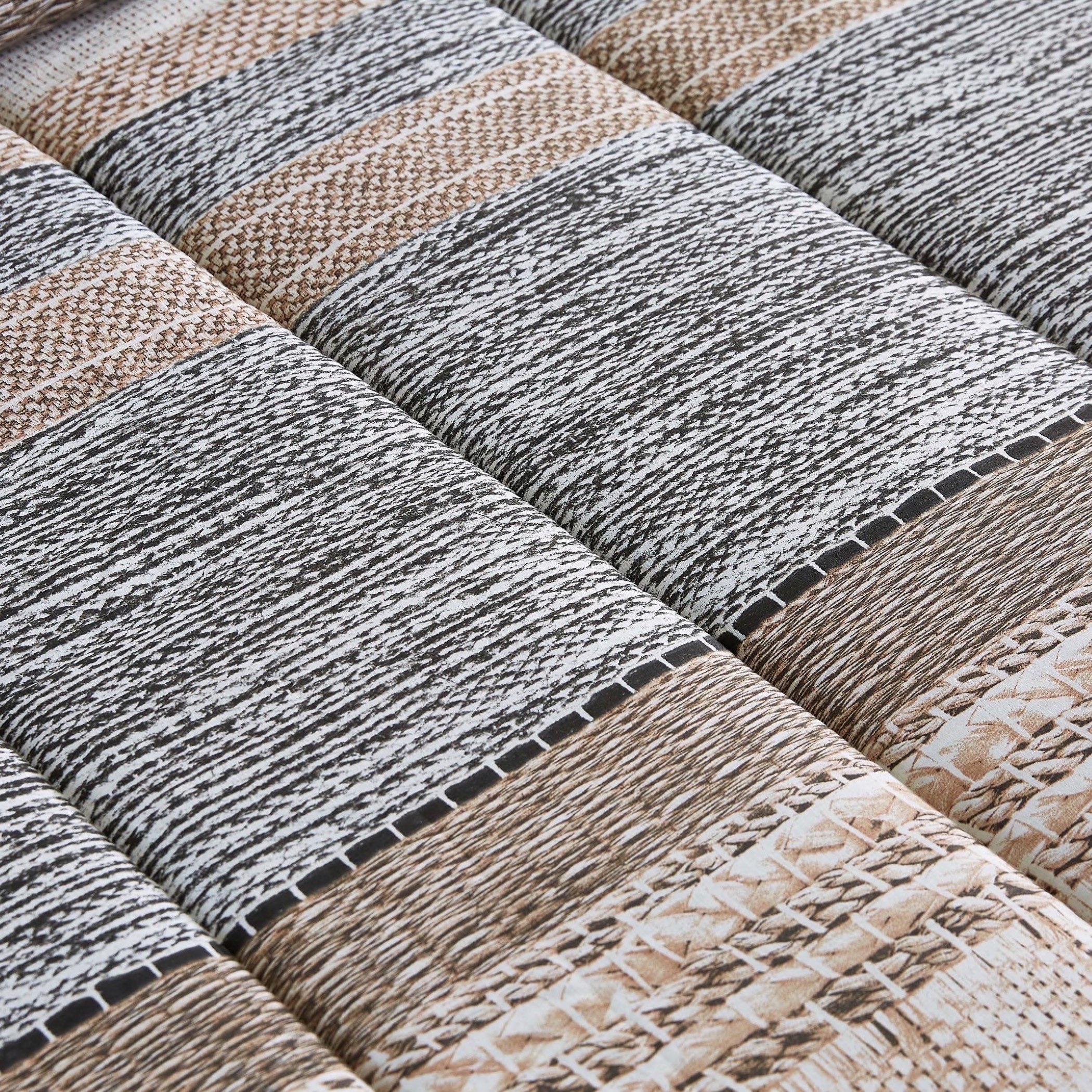 طقم لحاف قطن مقاس توين بطبعات 5 قطع من روتان - 160x220 سم-hbxhomeware-hbxdecorandfurnishings-image-4
