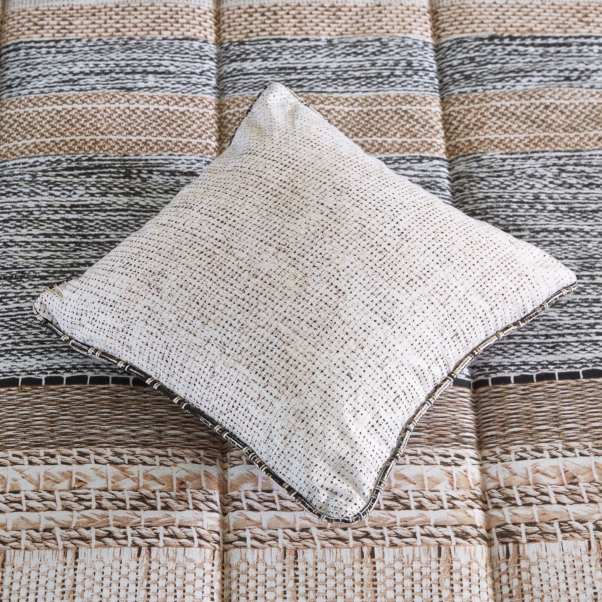 طقم لحاف قطن مقاس توين بطبعات 5 قطع من روتان - 160x220 سم-hbxhomeware-hbxdecorandfurnishings-image-5