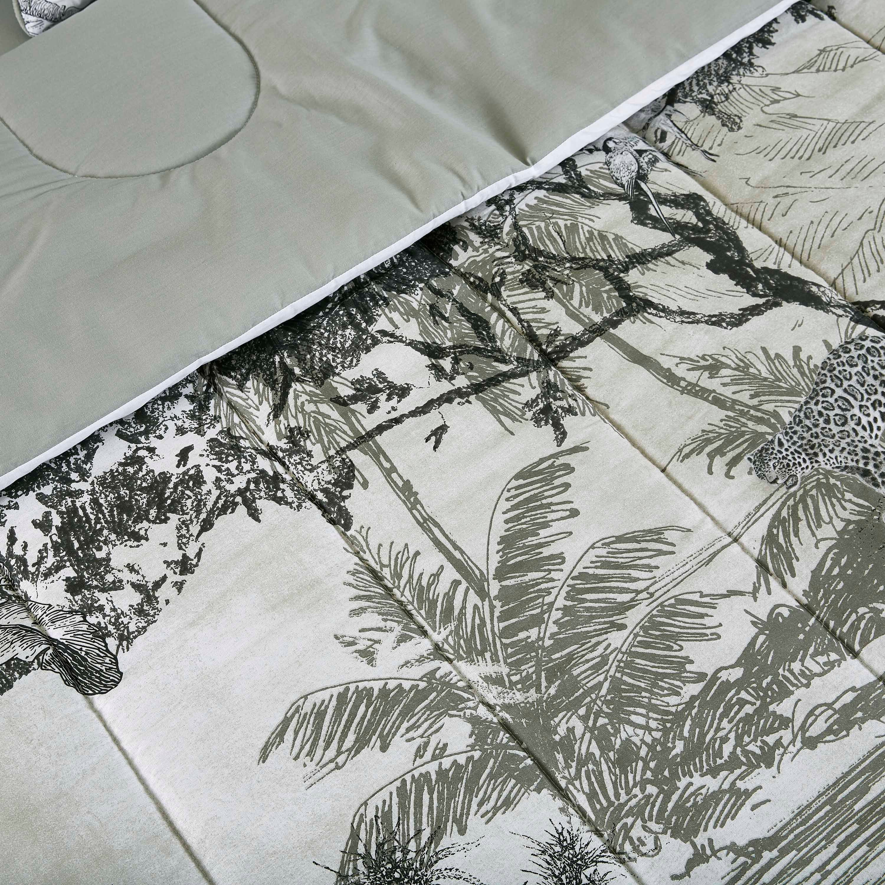 طقم لحاف مزدوج قطني بطبعات 7- قطع من برازيل - 220x240 سم-hbxhomeware-bedding-bedinabag-image-7
