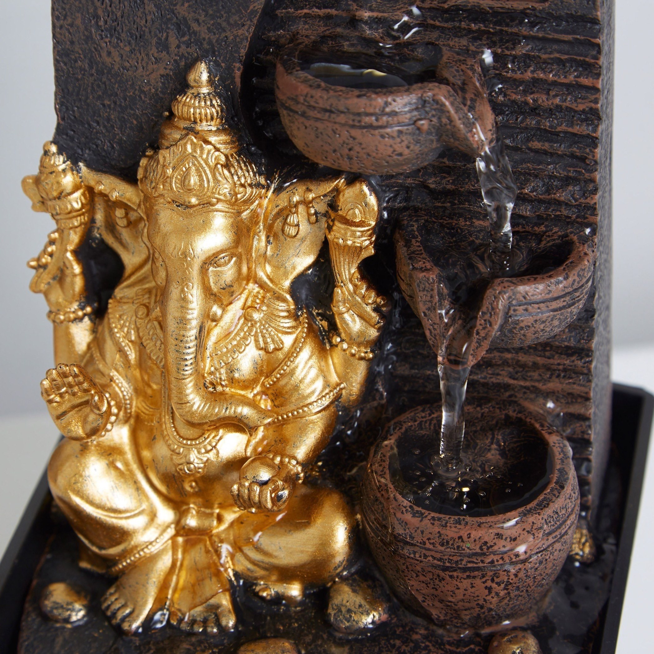 نافورة غانيشا صغيرة بإضاءة صفراء-hbxhomeware-hbxdecorandfurnishings-image-2